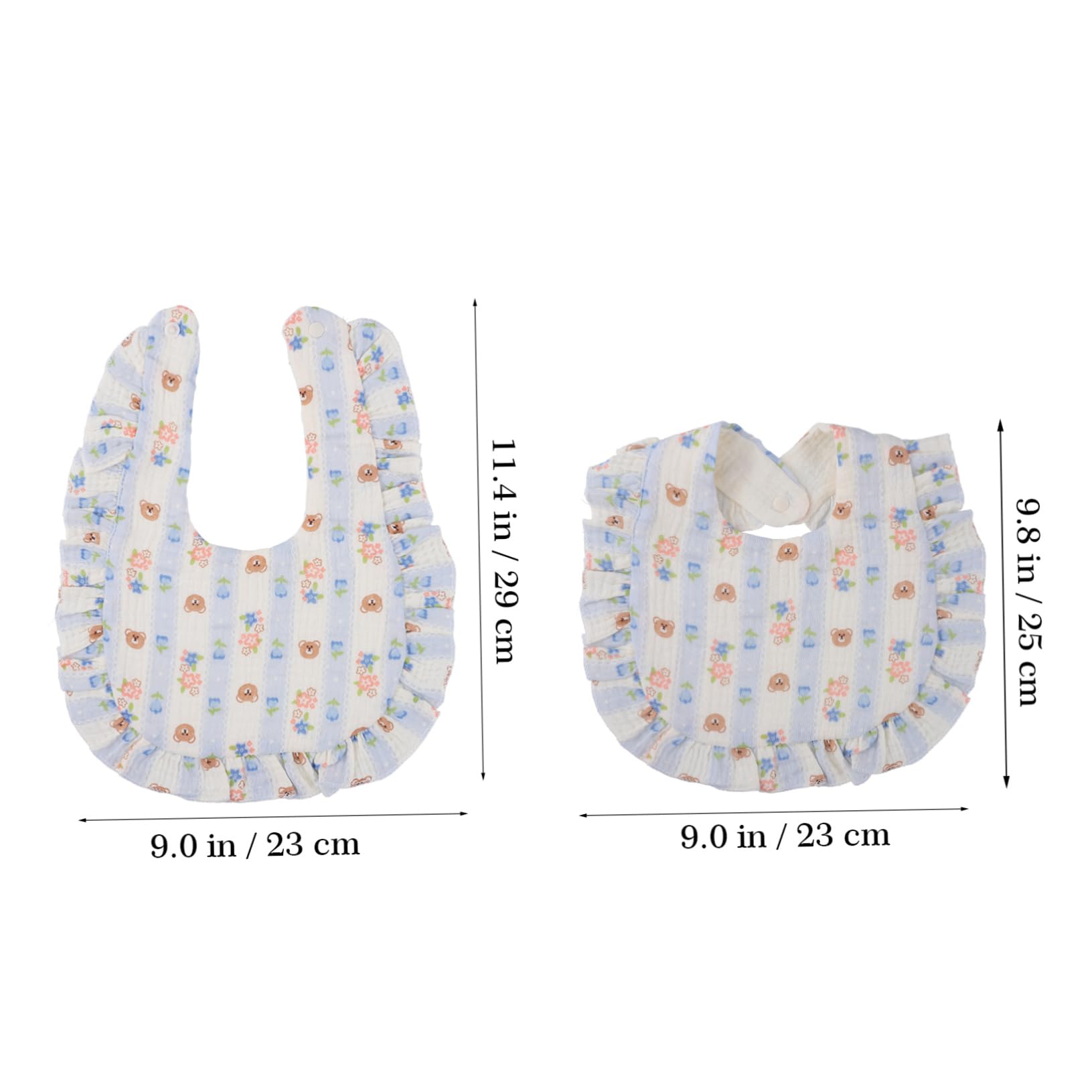 12stücke Lätzchen Aus Weiche Saugfähige Spucktücher Für Neugeborene Unisex Verschiedene Designs Für Füttern Und Sabbern