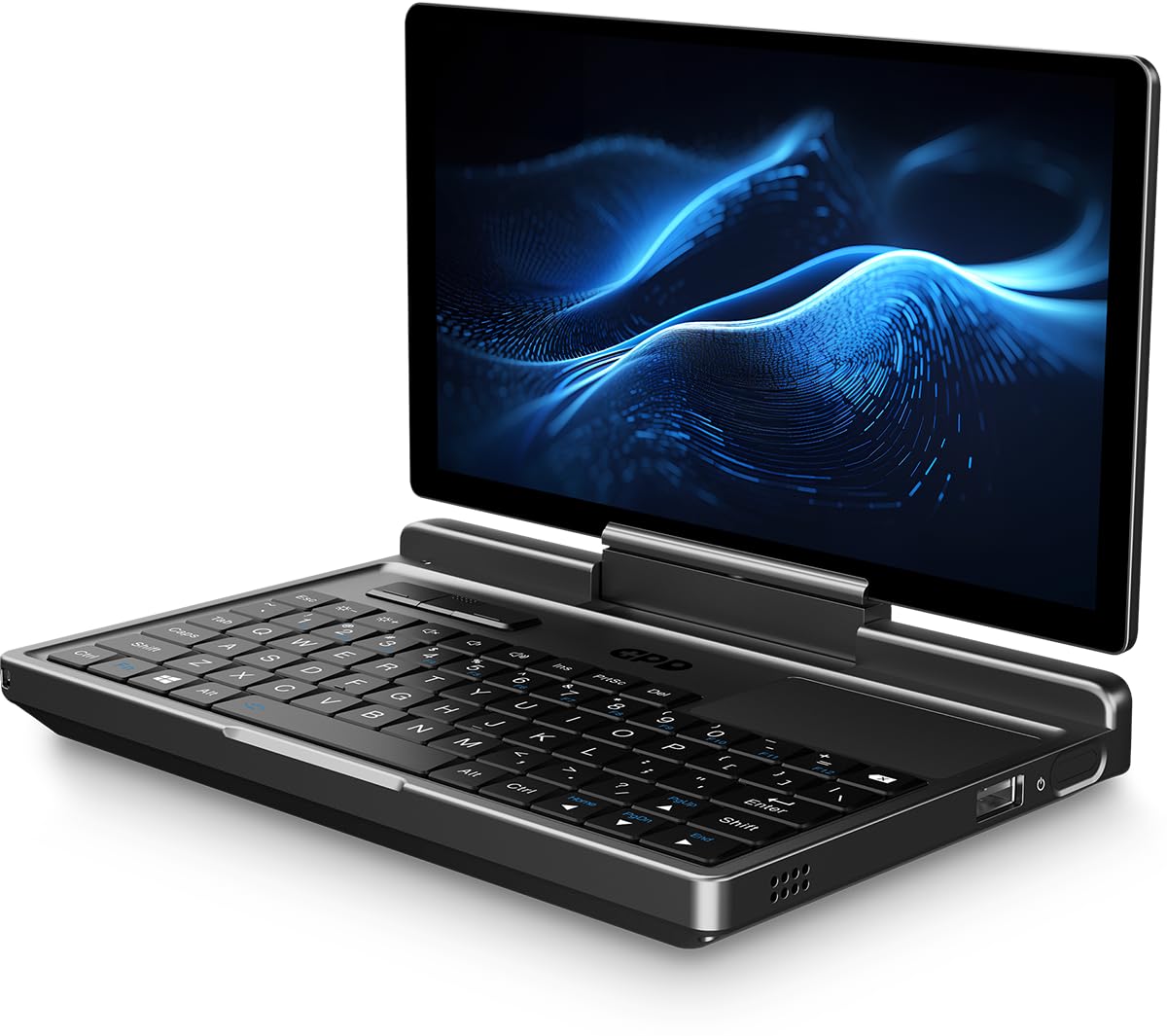GPD Micro PC 2 (i3-N300) Ultra Mobile PC Windows 11 Home 7" Full HD 180° Octa Core 16GB LPDDR5 512GB SSD NVMe Wi-Fi 6 Ethernet 2.5G Bluetooth 5.2