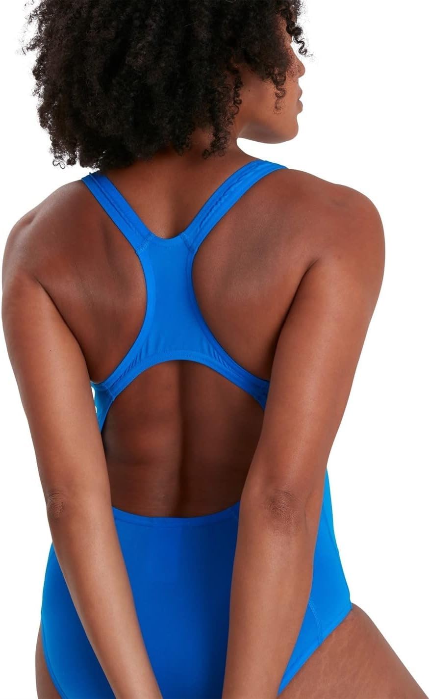 Speedo Femme Eco Endurance+ Medalist | Athletic Fit | Clasic Design| Recycled Fabric | Chlorine Resistant | Extra Flexibility, Bondi Blue, 46