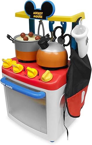Miniatura 5 de Disney Tienda oficial Mickey Mouse Disney Junior Kitchen Play Set  Juego de cocina para niños  Juego interactivo de simulación con personajes