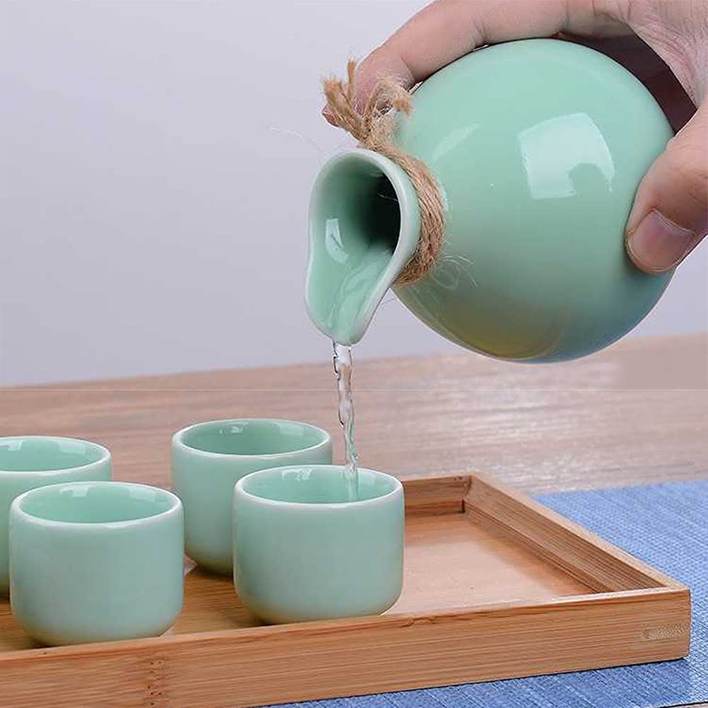 1 Set Of Vintage Sake Set Multipurpose Sake Cups P... – Vicedeal