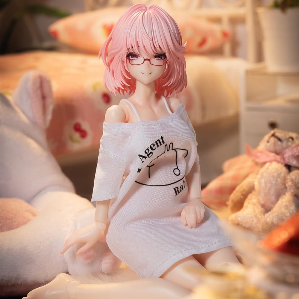 RA-01L Aileen-Loungewear-Figur, Anime, bewegliche Actionfigur, 15 cm, originelles Mädchenmodell, Statue, Sammlung, Desktop-Ornamente