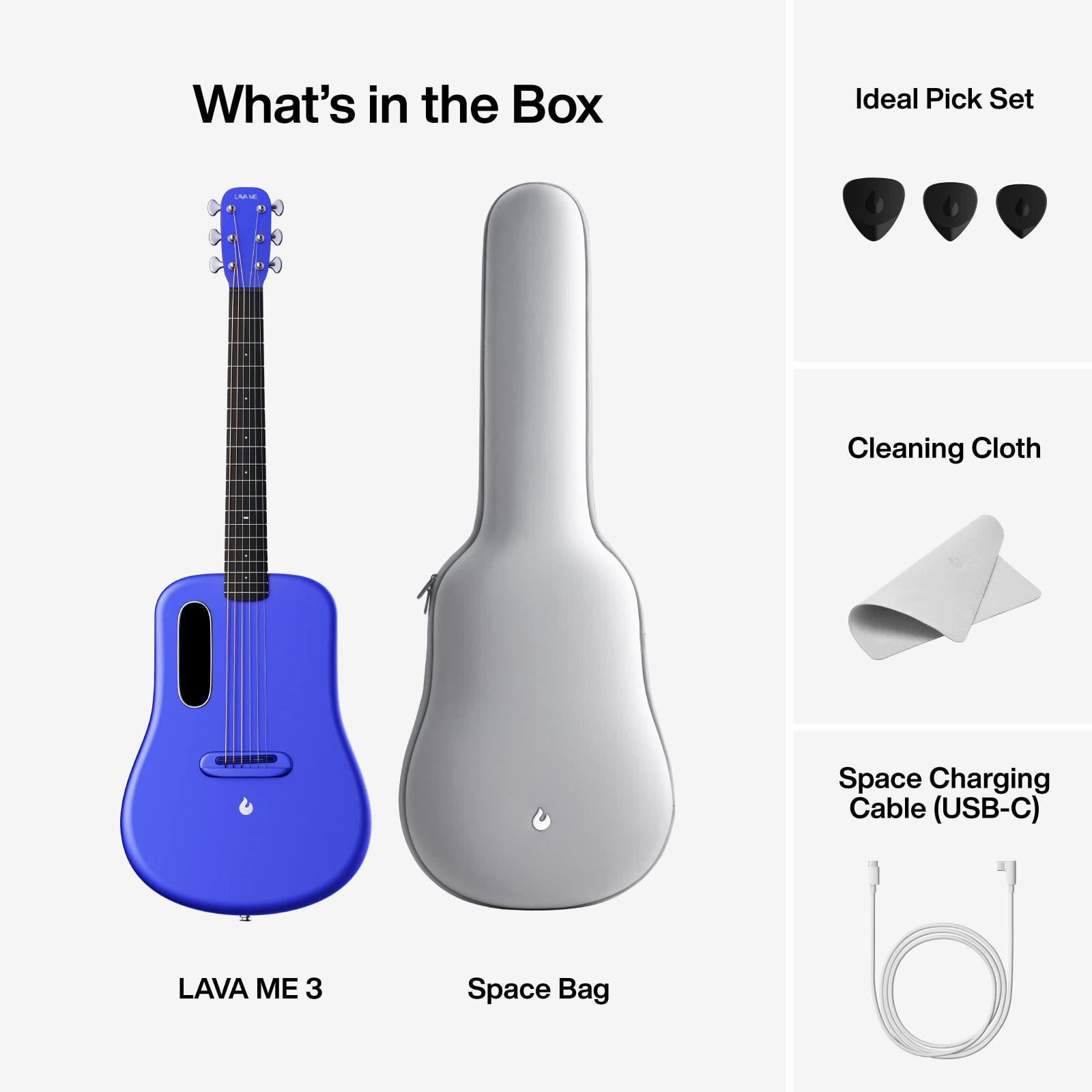 LAVA ME 3 Akıllı Gitar w/Uzay Çantası, Elektro-Akustik Gitarlar 36