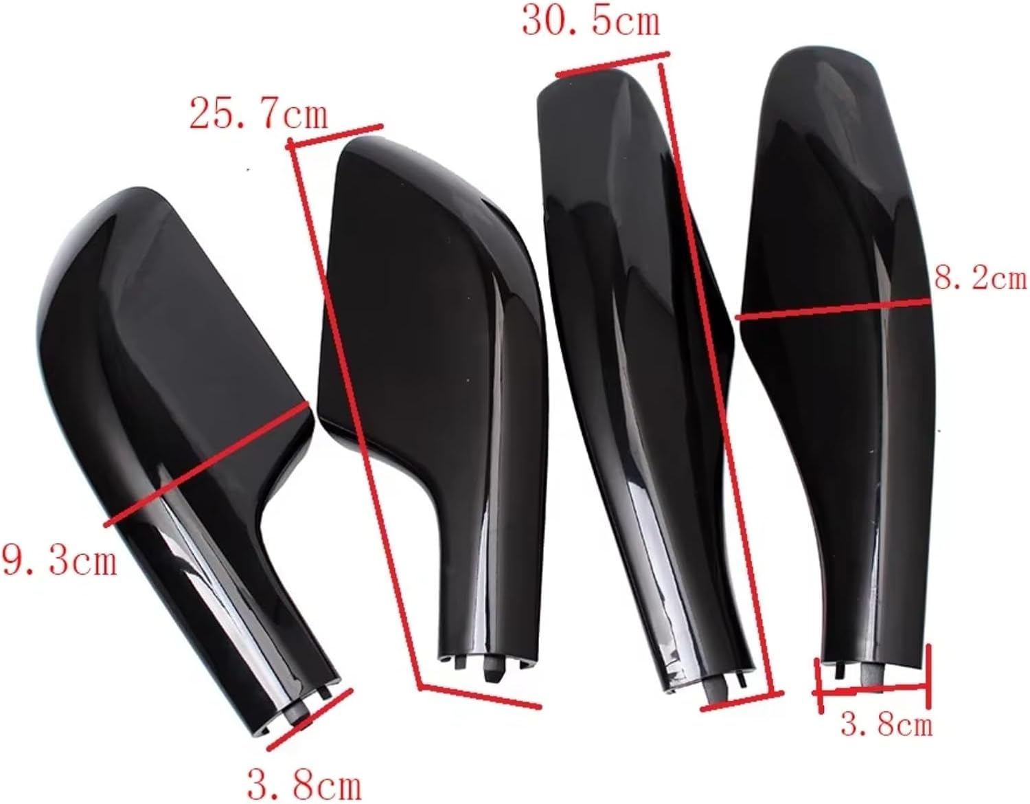 Roof Rails Rack Leg Cover 4pcs Car Accessories Roof Rack Cover Roof Rail End Shell Roof Rack Rail End Cover Shell for Lexus for LX470 1998-2007