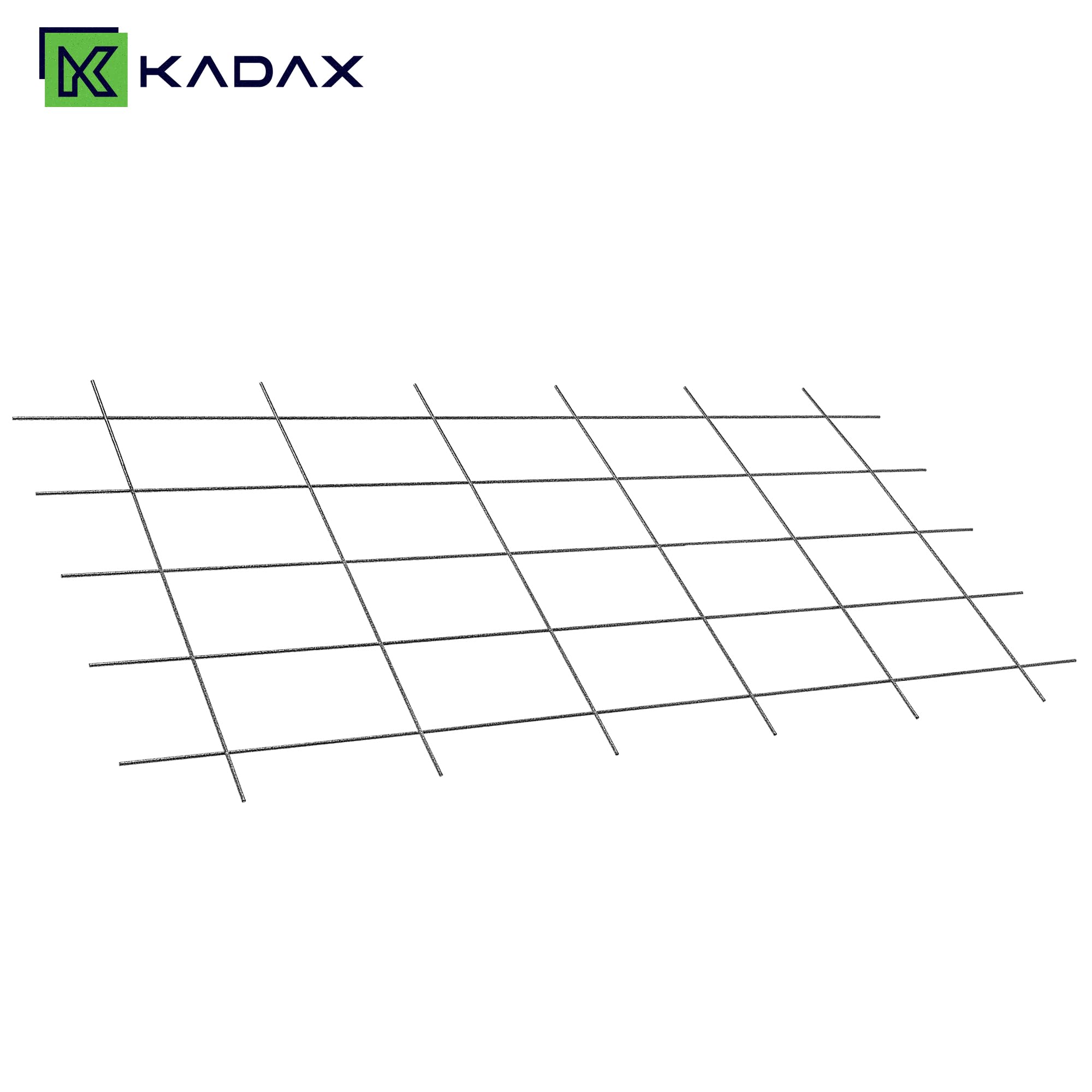 KADAX Kratka ogrodowa na pnącza 75 x 150 cm do ogrodu, balkonu i tarasu ułatwia prowadzenie pnączy i formowanie róż oraz ma stabilną stalową konstrukcję