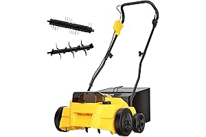 Mellif 14.2" Dewalt Cordless Dethatcher + Scarifier, The Ultimate Lawn Care Solution