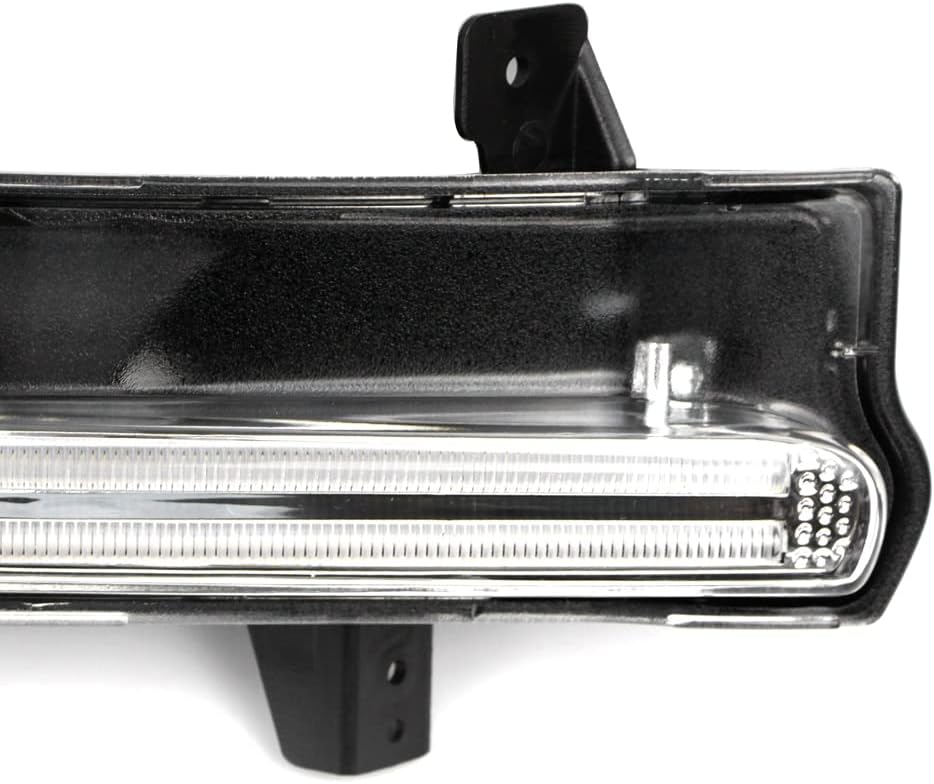 Dreamseek LED DRL Driving Fog Lamp for Jeep Compass 2017 2018 2019 2020 2021 Front Daytime Running Light with Dynamic Sequential Turn Signal
