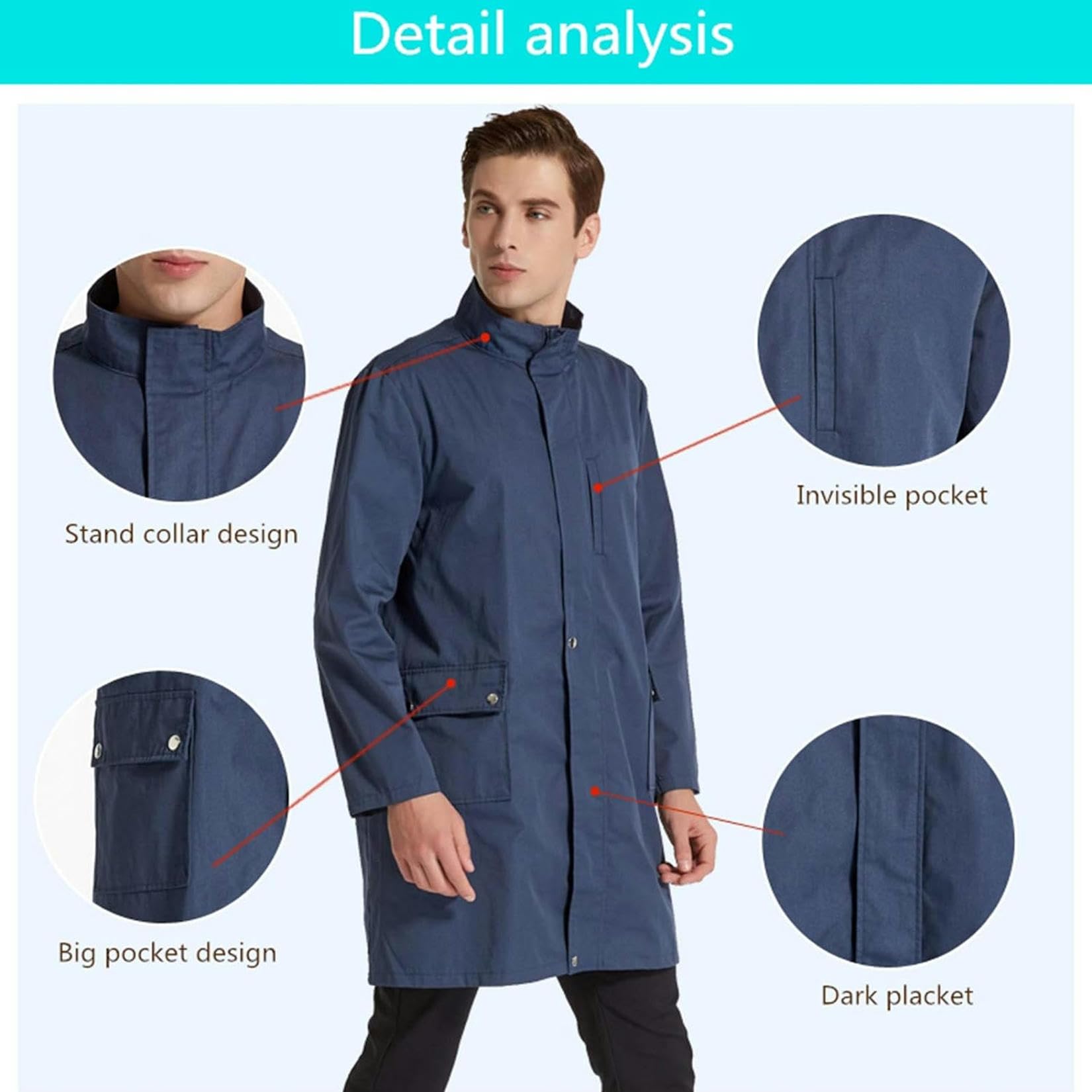 XENITE Combinaison De Protection Contre Les Radiations De Blindage EMF sous-Station De Station De Base GSM Et Protection Contre Les Rayonnements Électromagnétiques De Communication,Light Blue,XXL