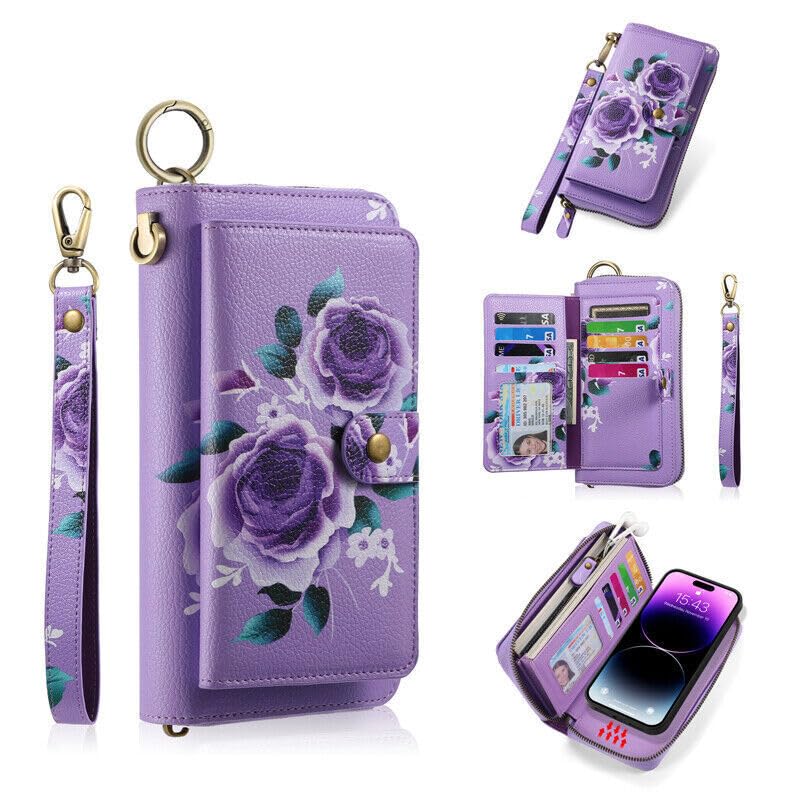 Étui iPhone 17 violet : protégez votre écran et rangez vos cartes en toute sécurité