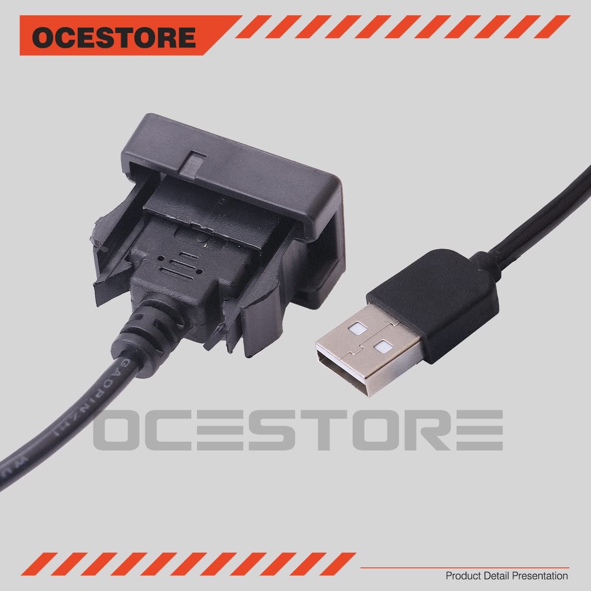 Amazon.com: OCESTORE USB Port Panel Extension Cable Adapter