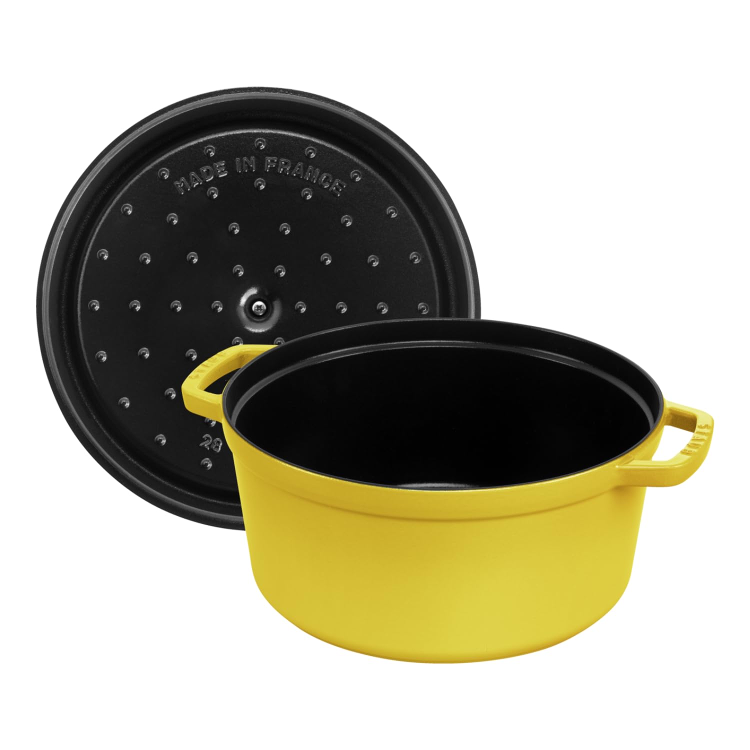 Amazon.com: STAUB Enamelled Cast Iron Casserole Dish with Lid