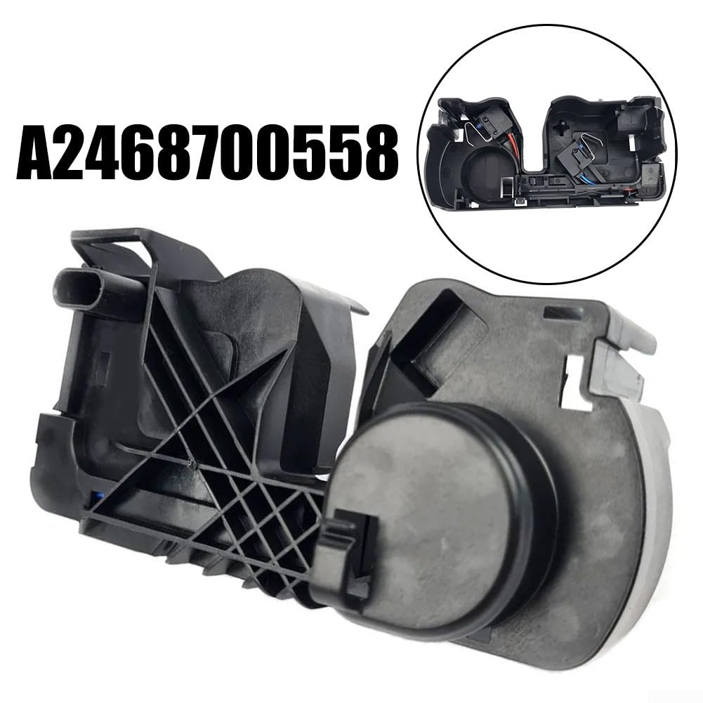 Interruttore di chiusura per cofano compatibile con Mercedes per Benz W176 W246 X156 W117 W447 Classe A Classe B Gla Cla Vito Sostituzione codice articolo A2468700558 nero