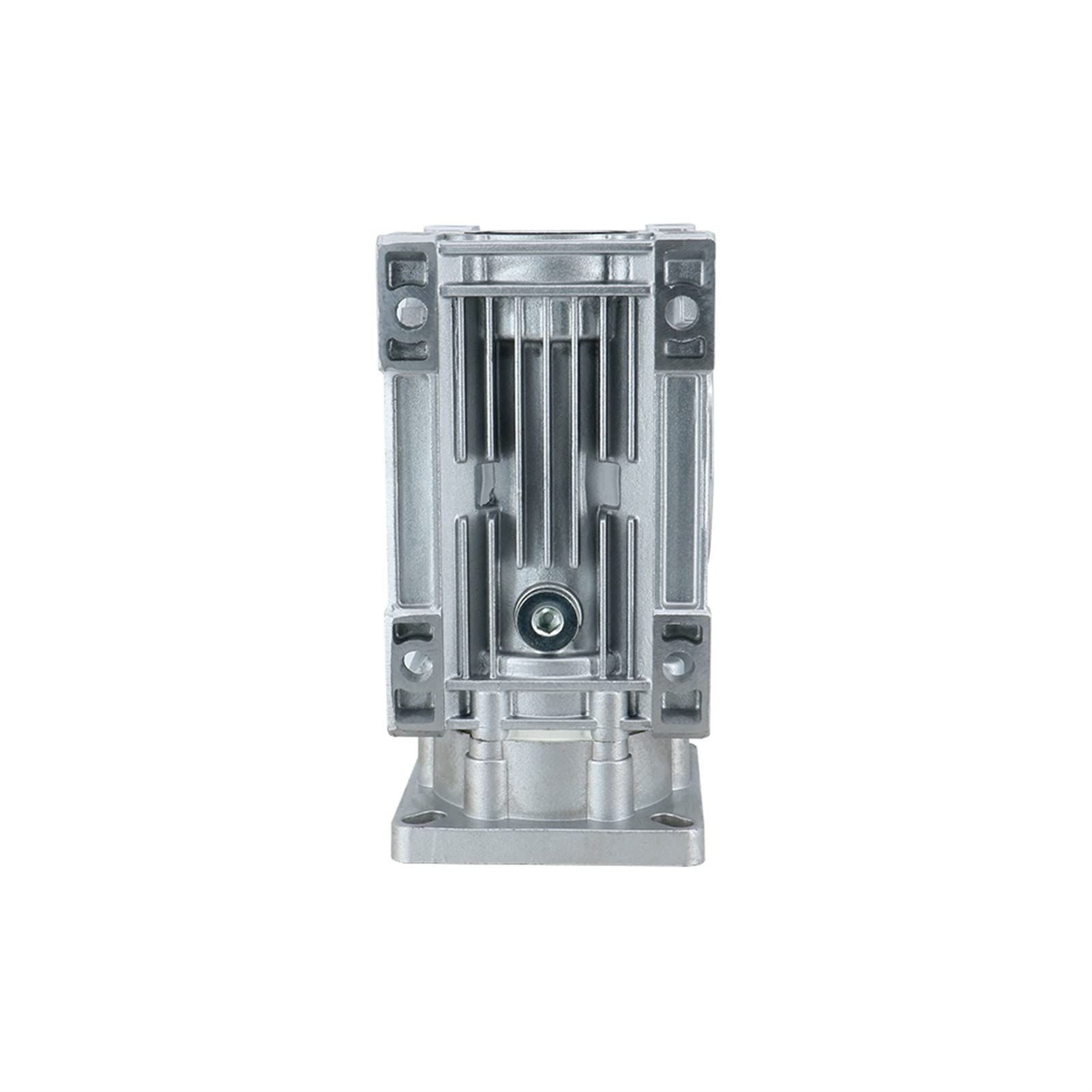 Engrenage de vitesse NMRV063 Réducteur à vis sans fin for moteur à courant continu, 130 mm x 130 mm, rapport de couple élevé 7,5/10/15/20/25/30/40/50/60/80/100, entrée 19/22/24 mm sortie 25 mm Moteur