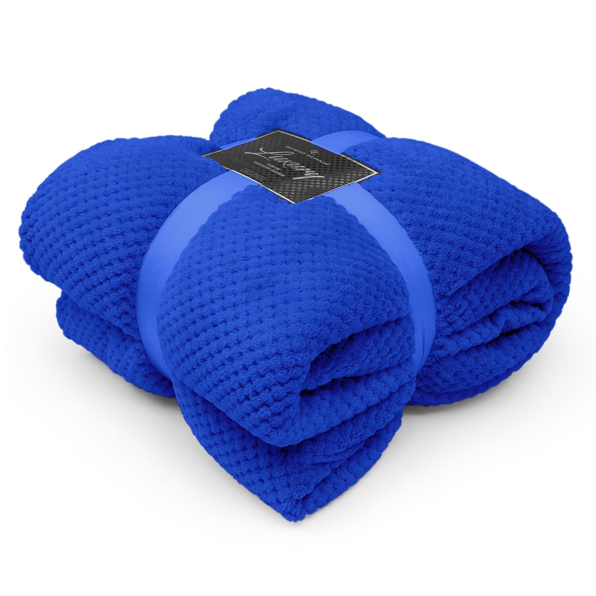 GC Gaveno Cavailia Coperta Popcorn In Pile – 150x200 Cm, Colore Ostrica, Morbida Per Divano E Letto