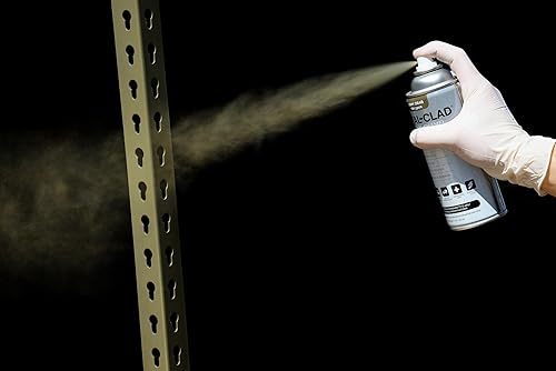 Miniatura 4 de Aerosol de galvanización en frío de alto brillo por Paints For Industry - Pintura en aerosol de esmalte industrial Acero Metal - Caja de 12 (alto