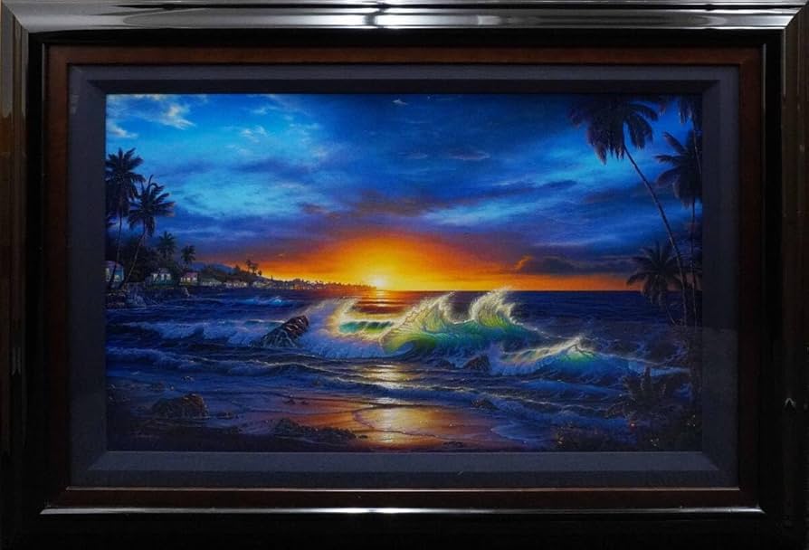 クリスチャン・リース・ラッセン　キャンバスエディション（版画ミクスドメディア） クリスチャン・リース・ラッセン キャンバスエディション（版画