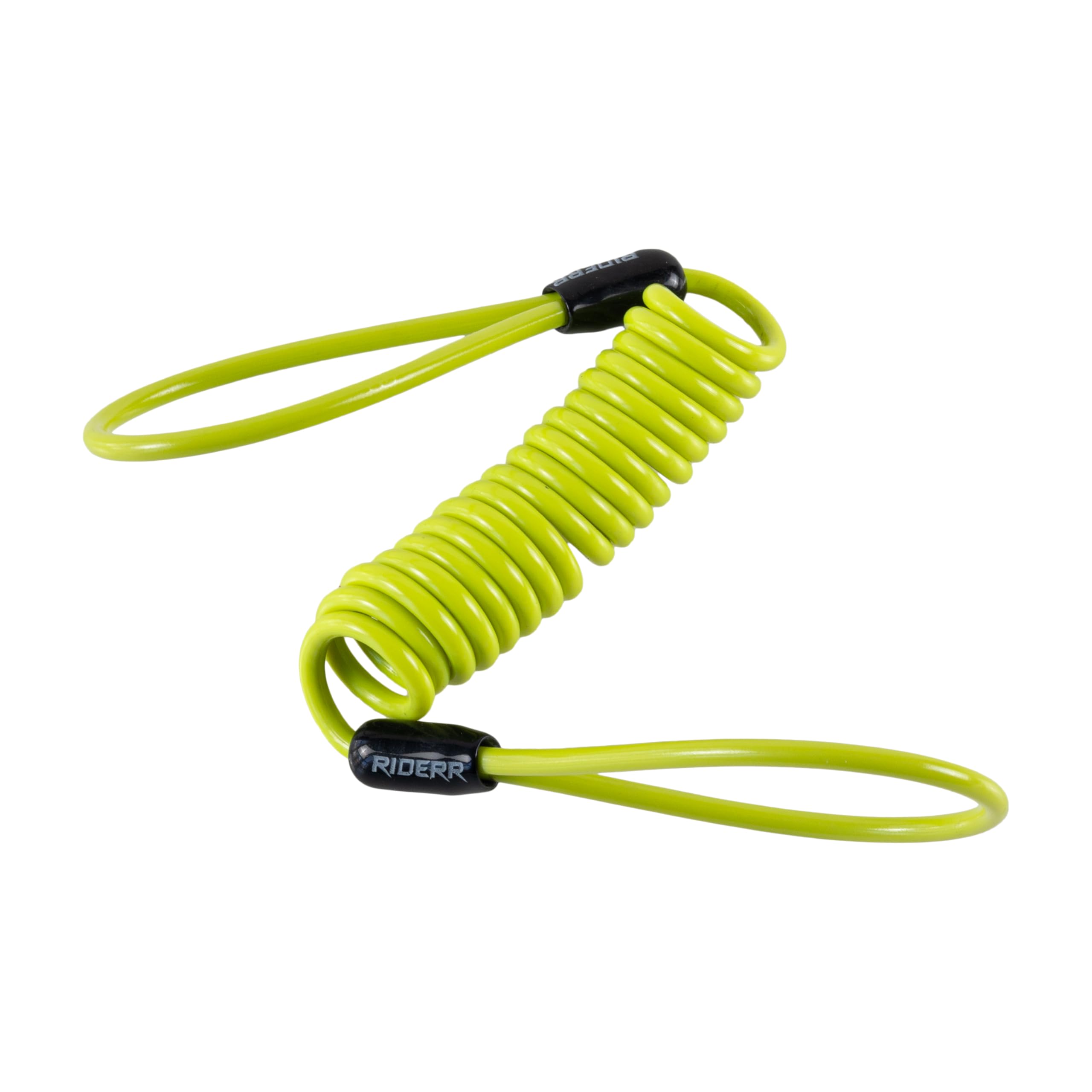Riderr Yellow Disc Lock Minder For Motorcycle, Scooter, Motorbike Disc Lock Reminder Cable