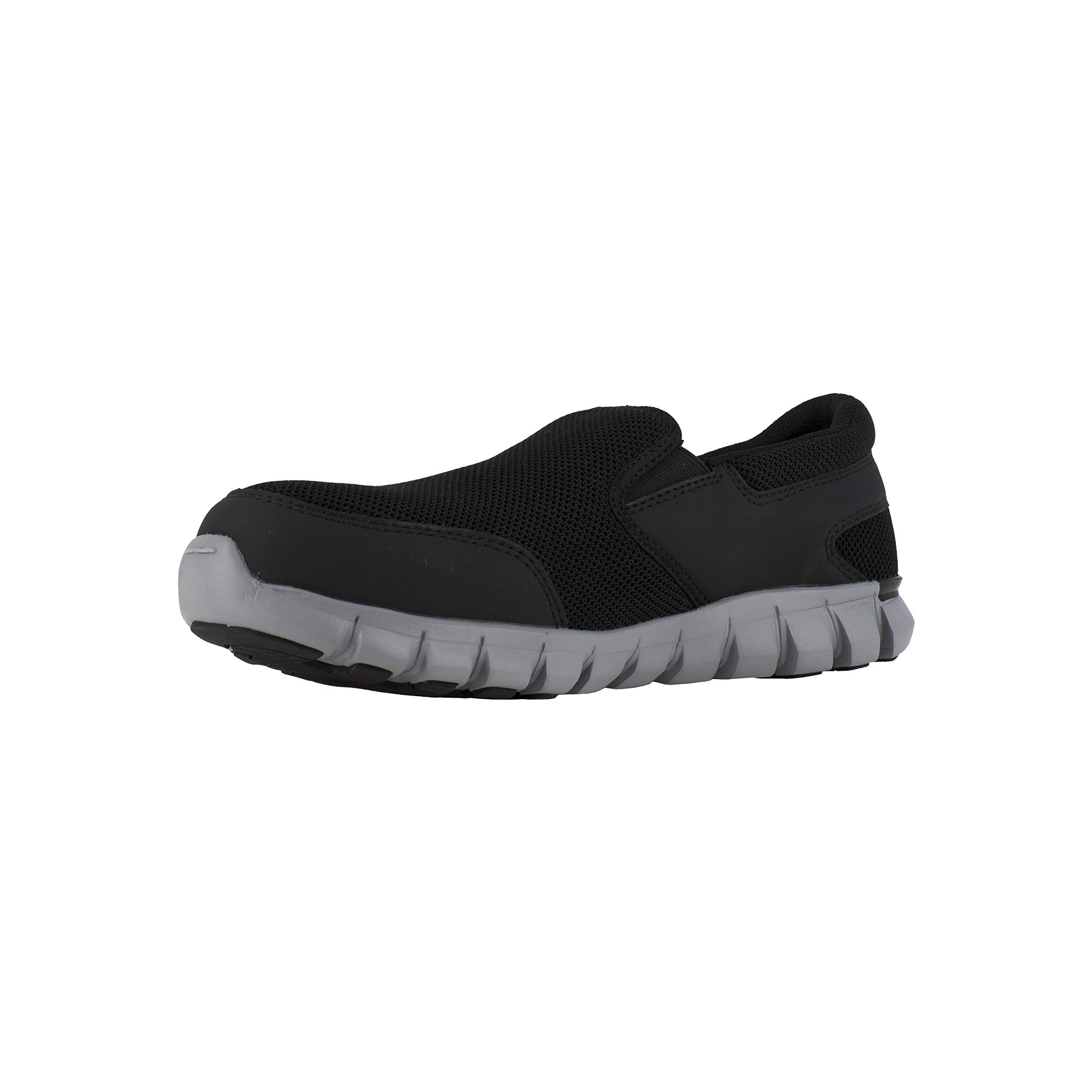 Reebok Men's Sublite Cushion Work Alloy Toe Black 10.5 W
