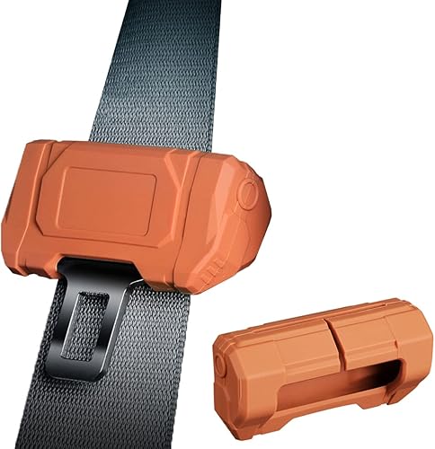 Funda universal para clips para cinturón de seguridad de automóvil, protector de hebilla de cinturón de seguridad para automóvil, protector de