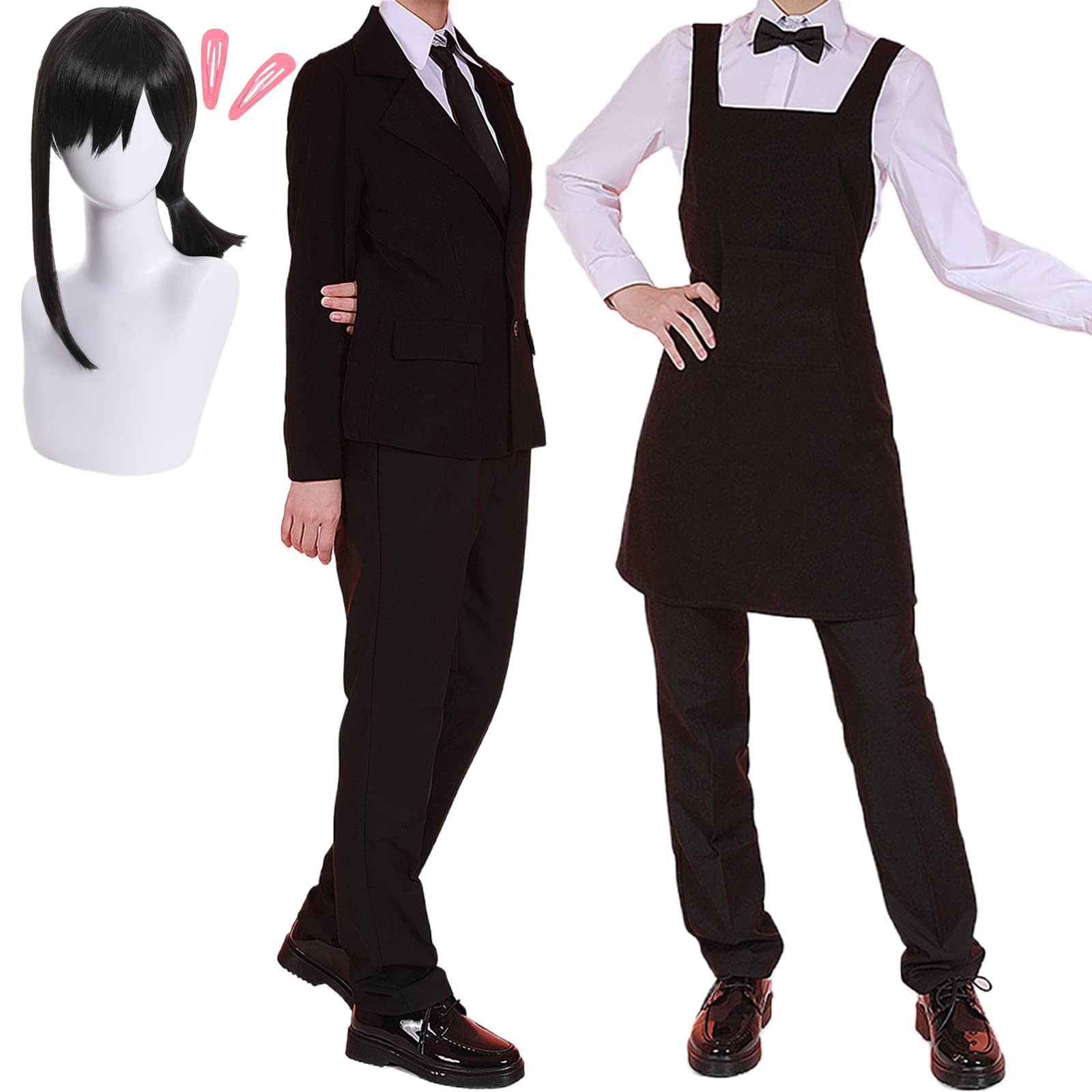 Amazon.co.jp: チェンソーマン 東山コベニ コスプレ 衣装 エプロン 蝶