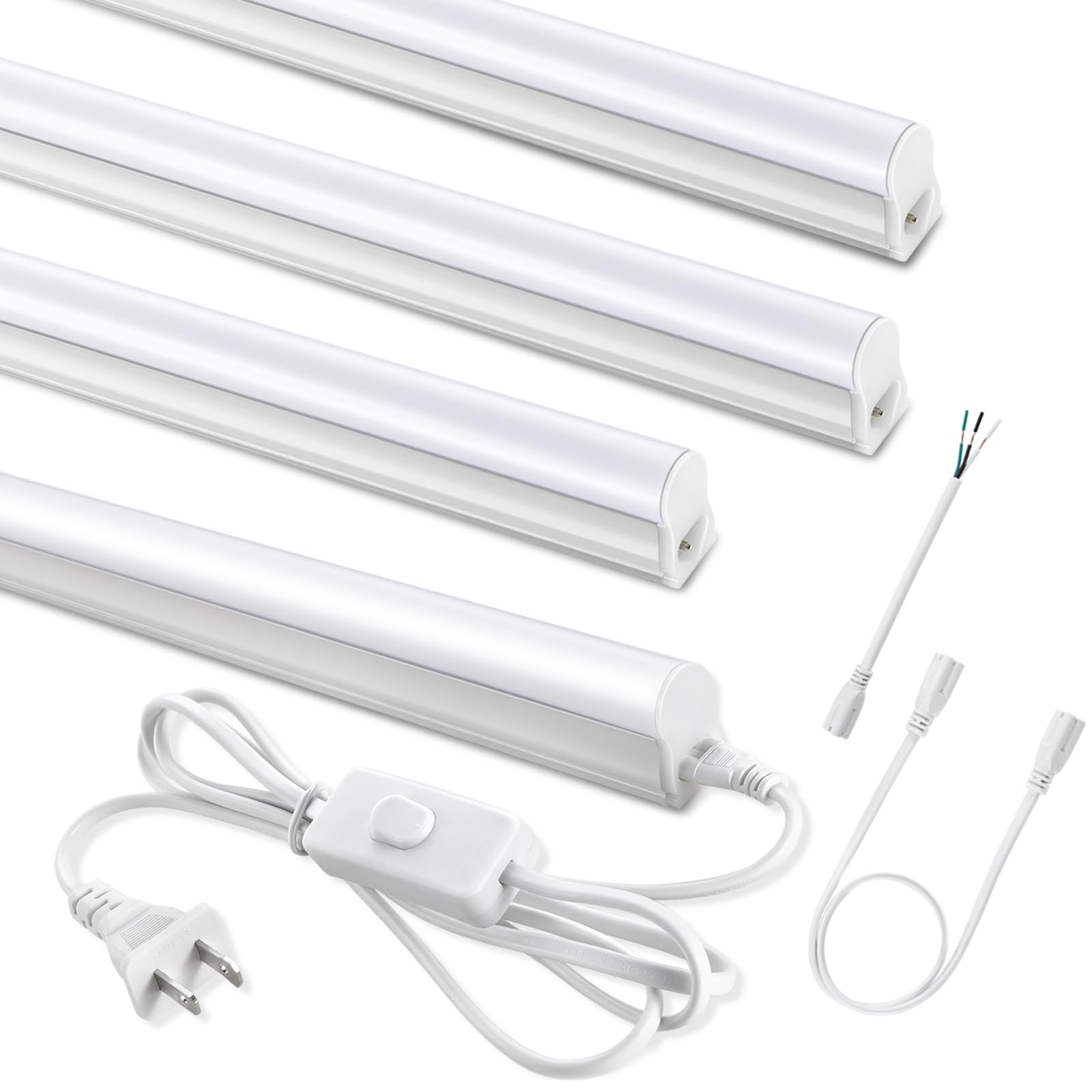 T5 LED Shop Lights 4FT 4-Pack