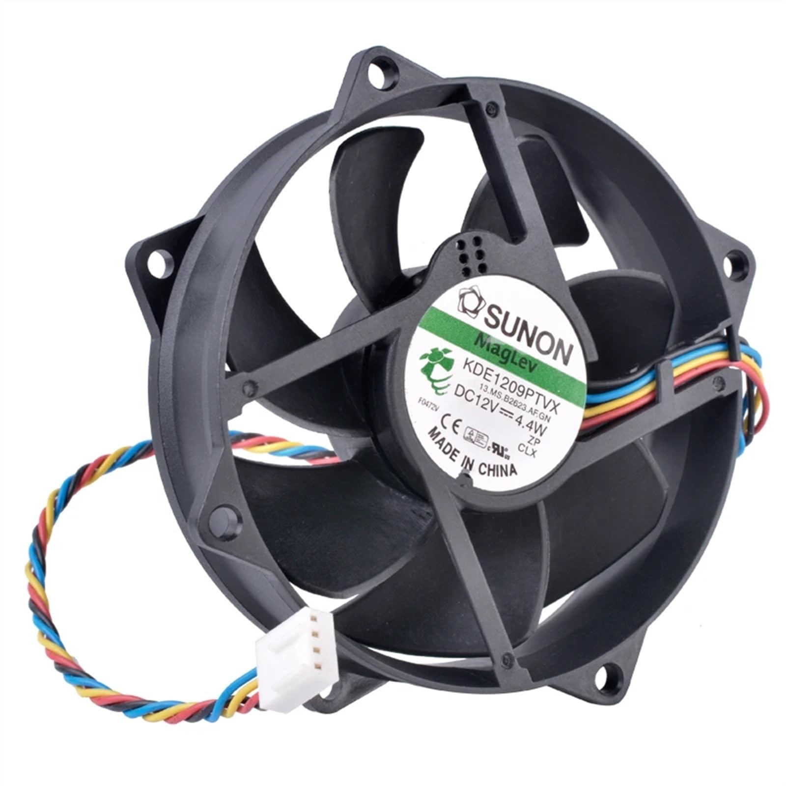 KDE1209PTVX 9025 8025 9225 12V 4,4 W Płyta główna komputera 4-pinowy procesor PWM Cichy wentylator chłodzący o dużej objętości