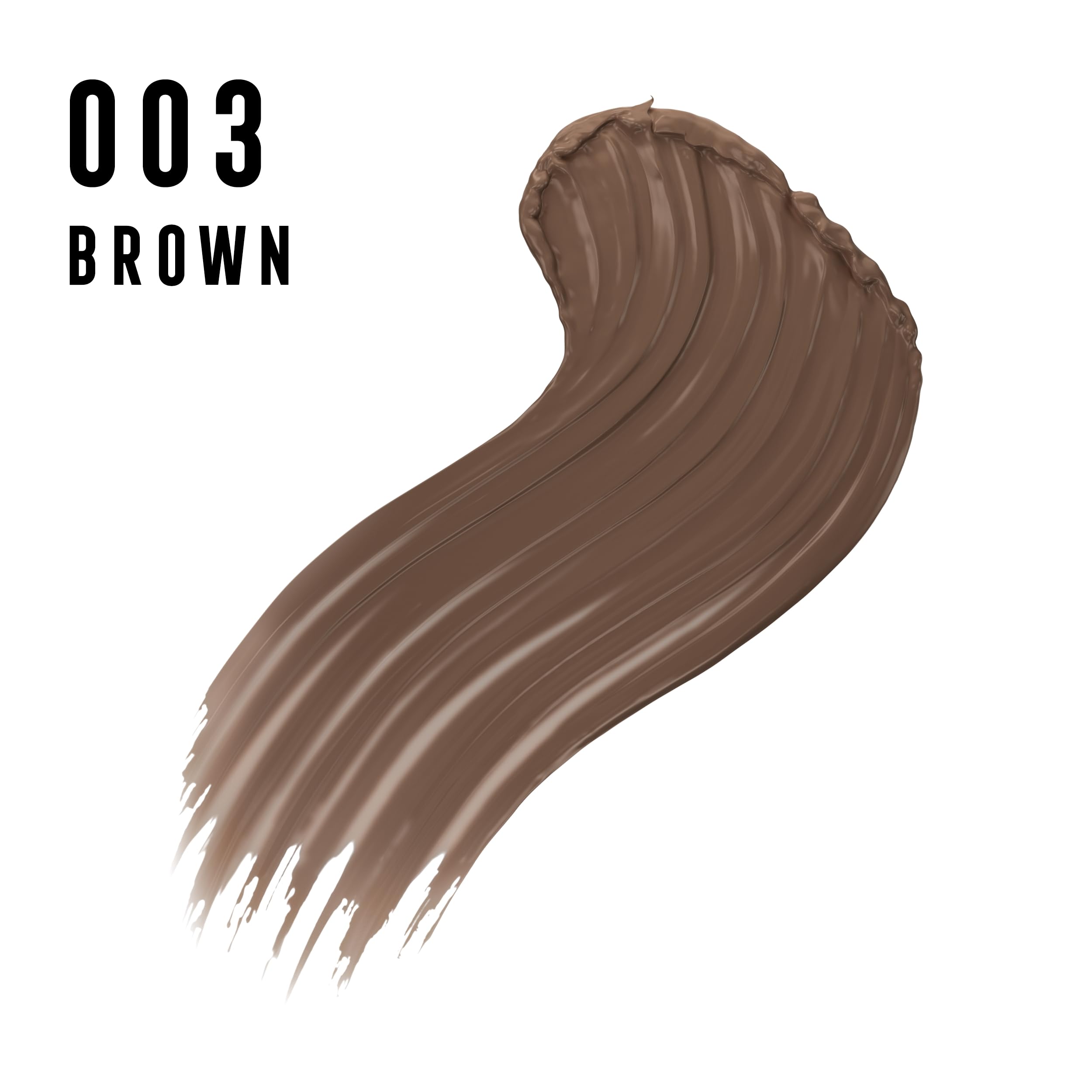 Max Factor 2000 Calorie Volumising Brow Sculpt Gel, Long-Lasting, Plumped & Fuller-Looking Brows, Waterproof, Smudge-Proof - Image 3