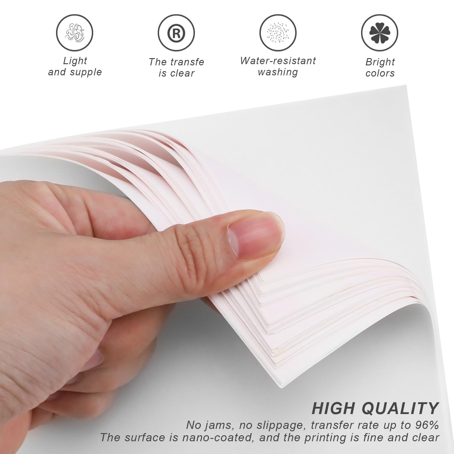 7 Papeles Transfer Para Camisetas – Vinilo Textil Imprimible De Colores – DIY Para Plancha O Prensa Térmica (30x25cm)