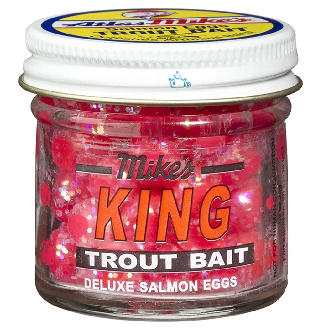 Atlas Mike's 1205 King Glitter Egg, Pink, 1.1 oz