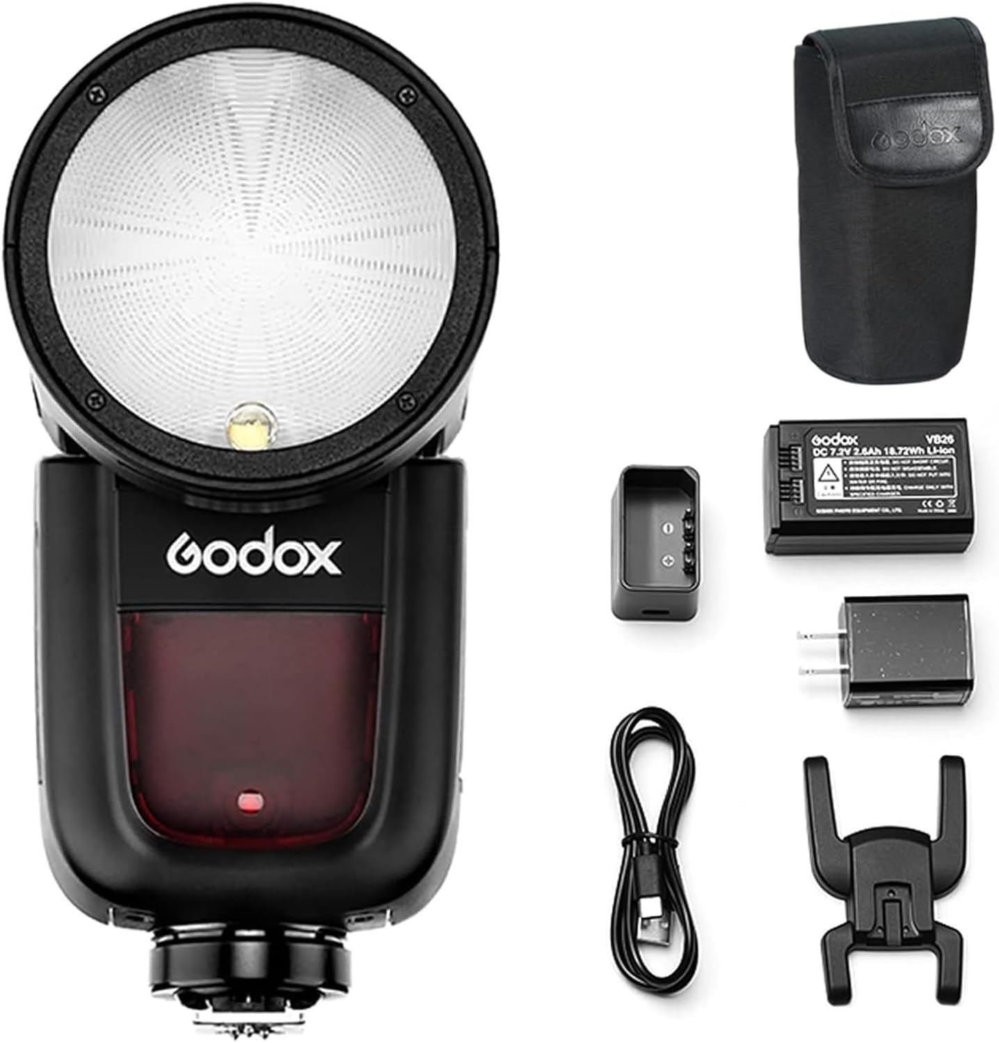 Godox V1-S Flash Speedlite for Sony, 76Ws 2.4G X Wireless TTL Speedlight