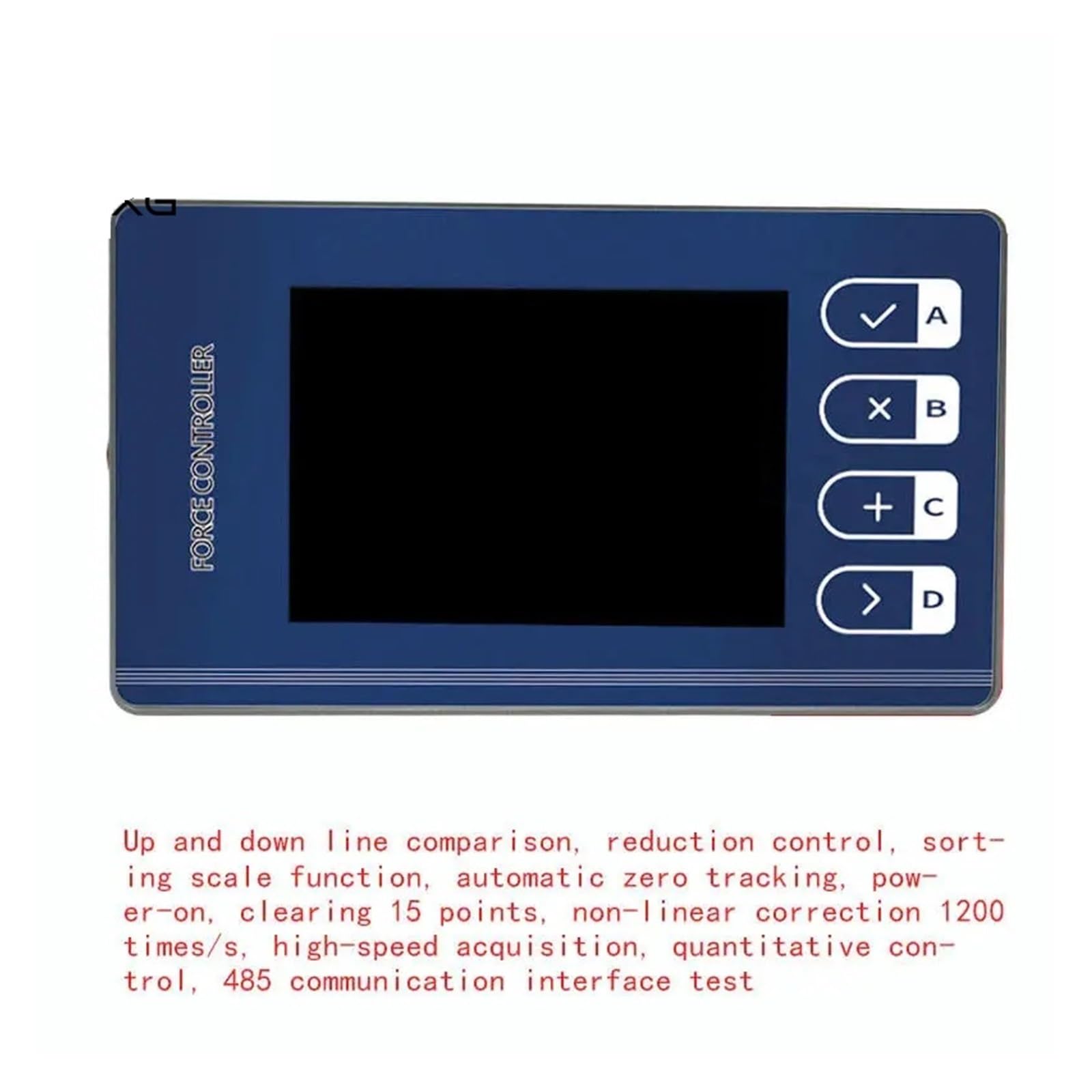 Medidor de fuerza digital Probador de células de carga, medidor de fuerza Digital, dinamómetro de vaivén con pantalla LCD(Ingredients control)