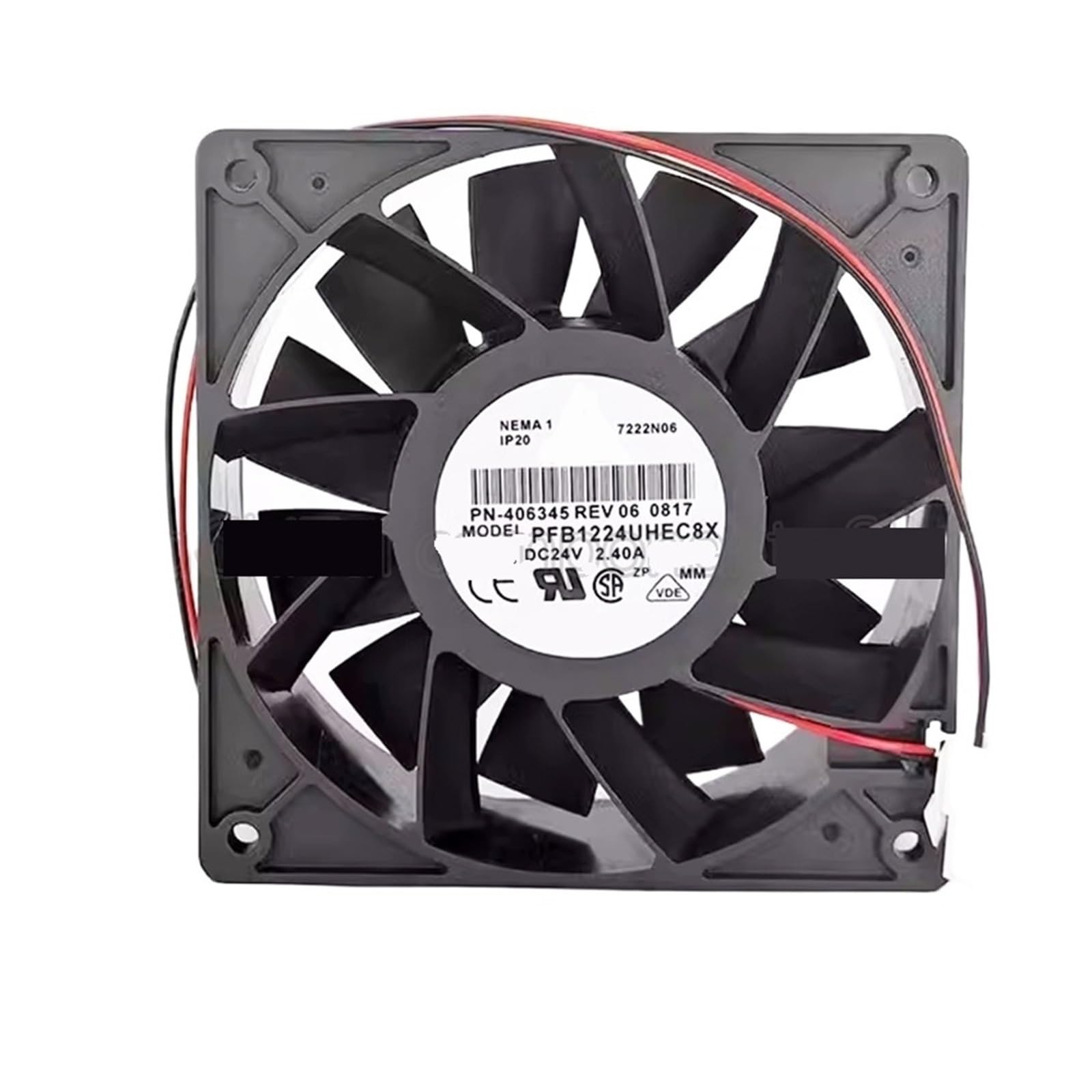 YMUGUEGH PFB1224UHEC8X 12038 24V 2.40A cooling fan