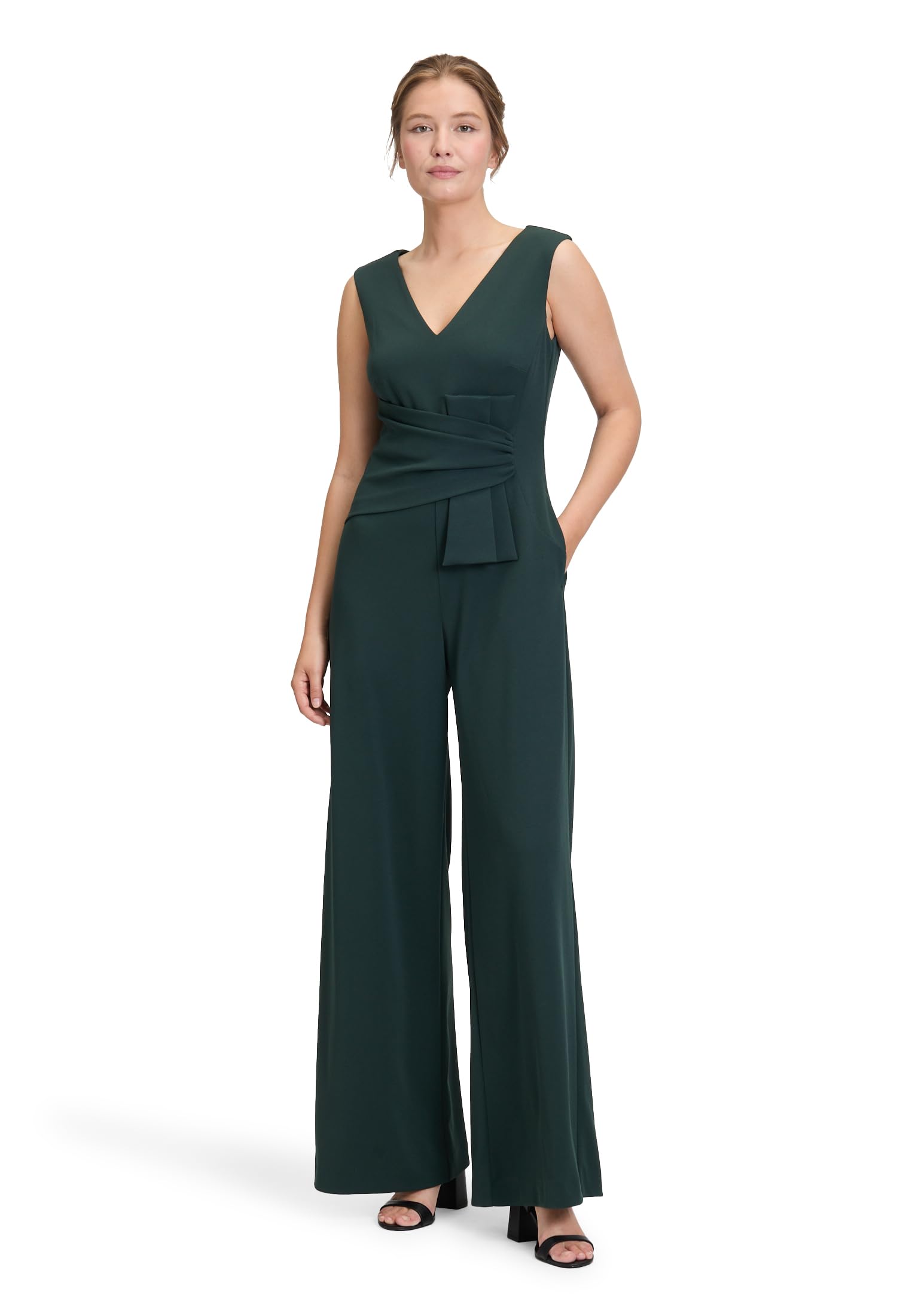 Vera Mont Damen Jumpsuit mit weitem Bein