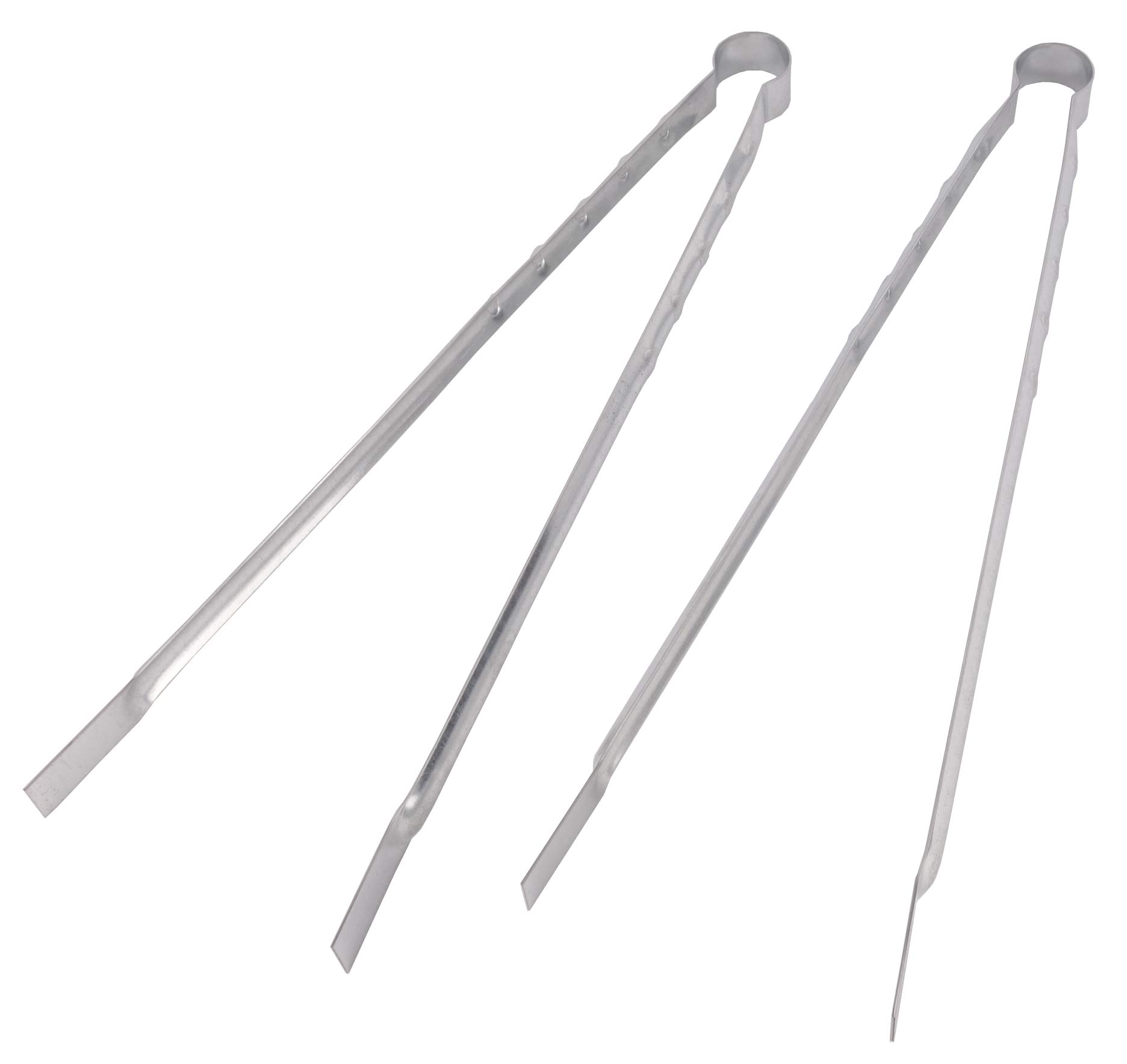 Captain Stag UZ-13222 Charcoal Tongs for Barbecues, Large Charcoal Scissors, 17.7 inches (45 cm), Made in Japan, Set of 2