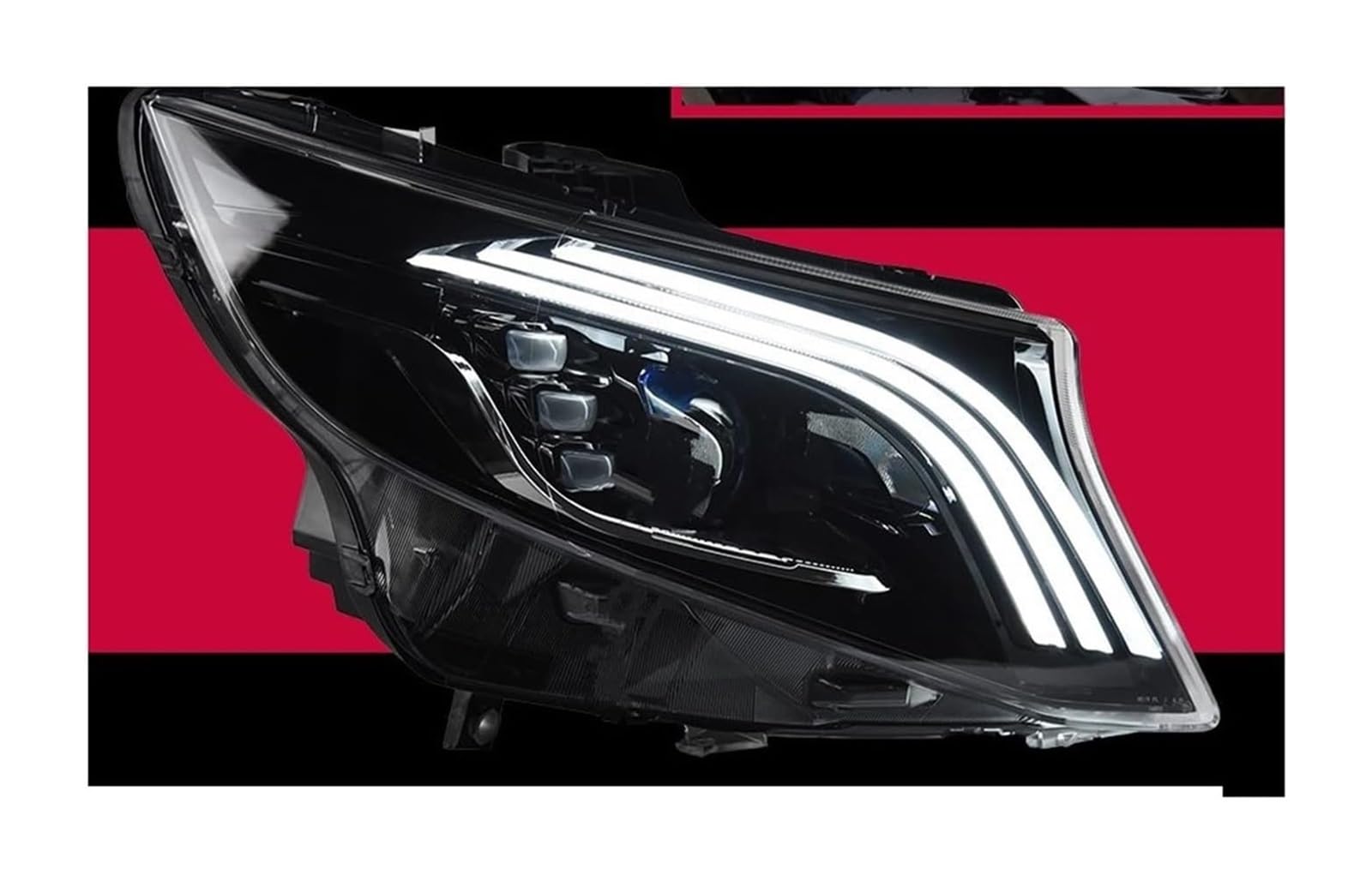 Dynamiczny kierunkowskaz do przedniego reflektora samochodu VITO V260 V250 klasy V 2015-2019 (napęd lewy do V260)