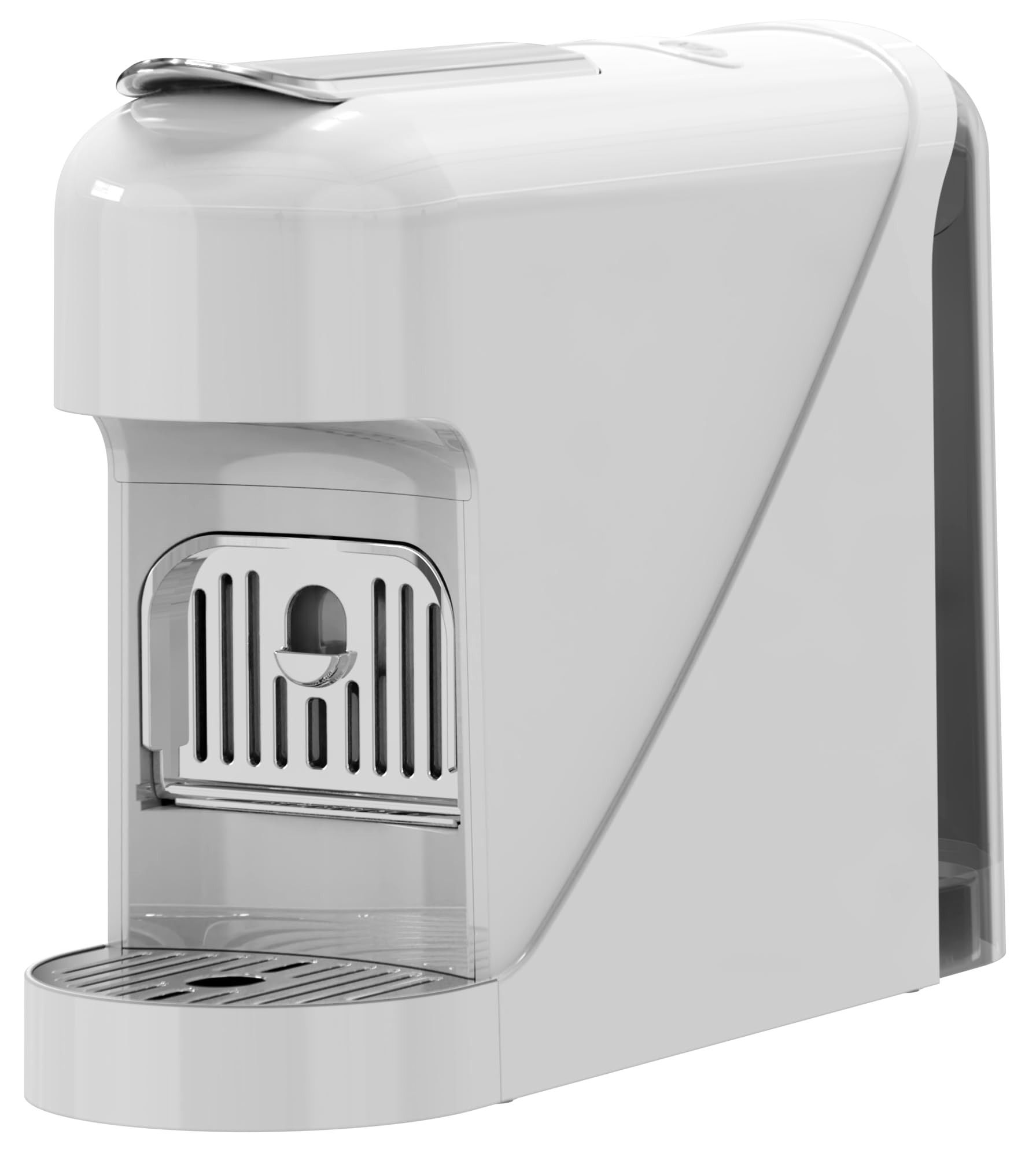 Macchina da Caffè Espresso 19 Bar 1400W Compatibile Capsule Nespresso – Serbatoio 900ml, Riscaldamento 40s, Acciaio Inox, Espresso e Lungo, Spegnimento Automatico (Crema)