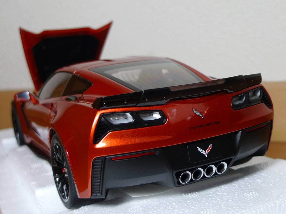 Amazon.co.jp: オートアート コルベット C7 Z06 オレンジ 1/18 : おもちゃ
