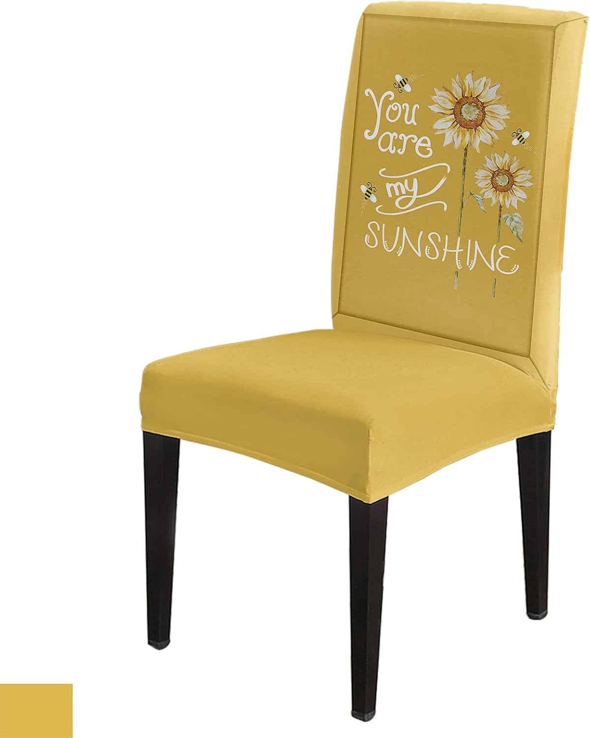 Homewarm Summer Farmhouse Bee with Sunflower Yellow Stretch