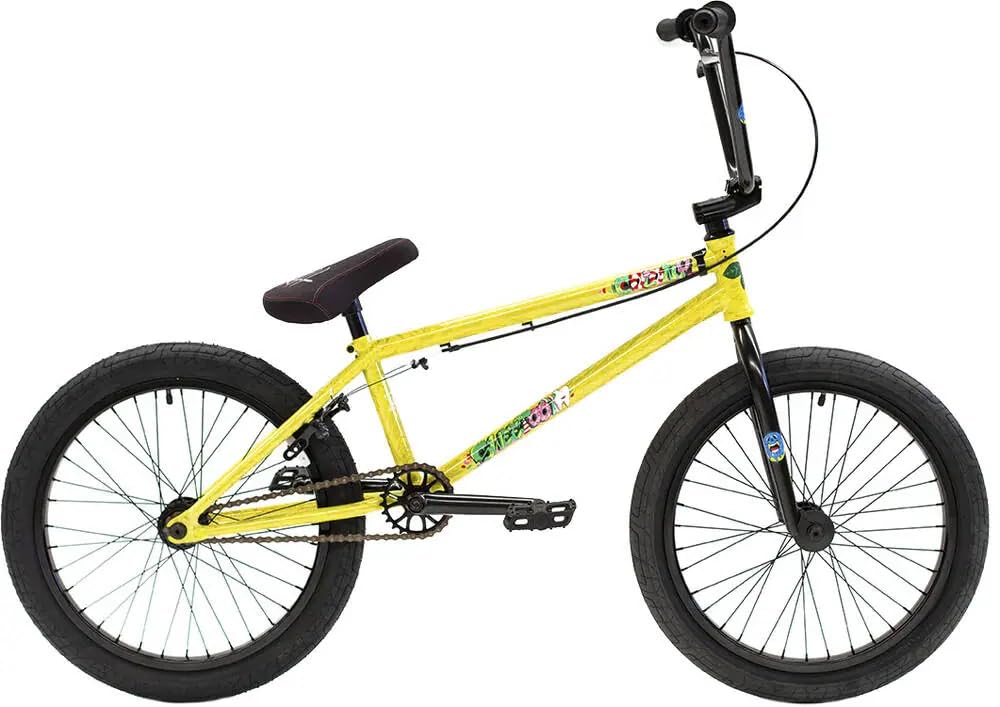 ColonySweet Tooth Pro 20" 2021 BMX Stunt Bike (20.7" - Yellow Storm)