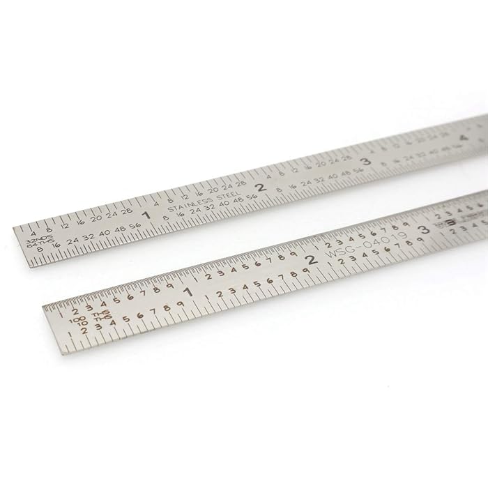 Buy WeldingStop 5R Scale 6 Inch Machinist Ruler 10th 100th 32th 64th