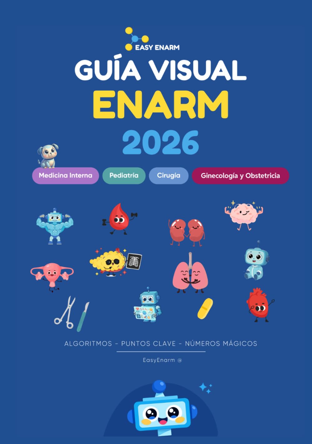 Guía Visual ENARM 2026: Algoritmos, Puntos Clave y Decisiones Clínicas para tu preparación médica