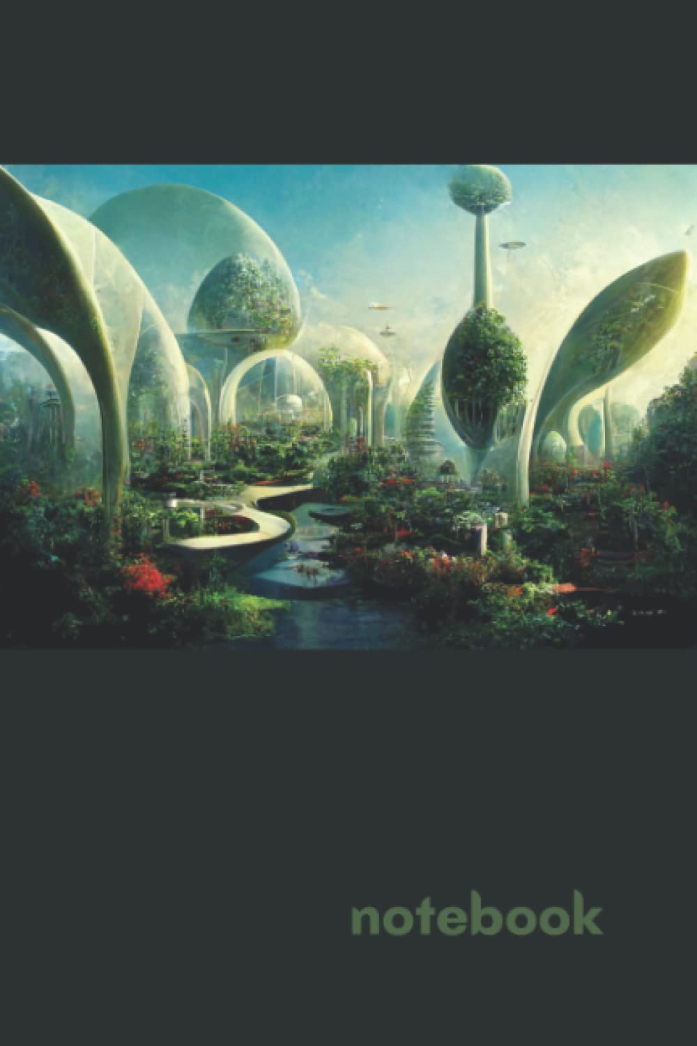 Notebook futuristic esthétique idéal pour organiser vos cours au quotidien