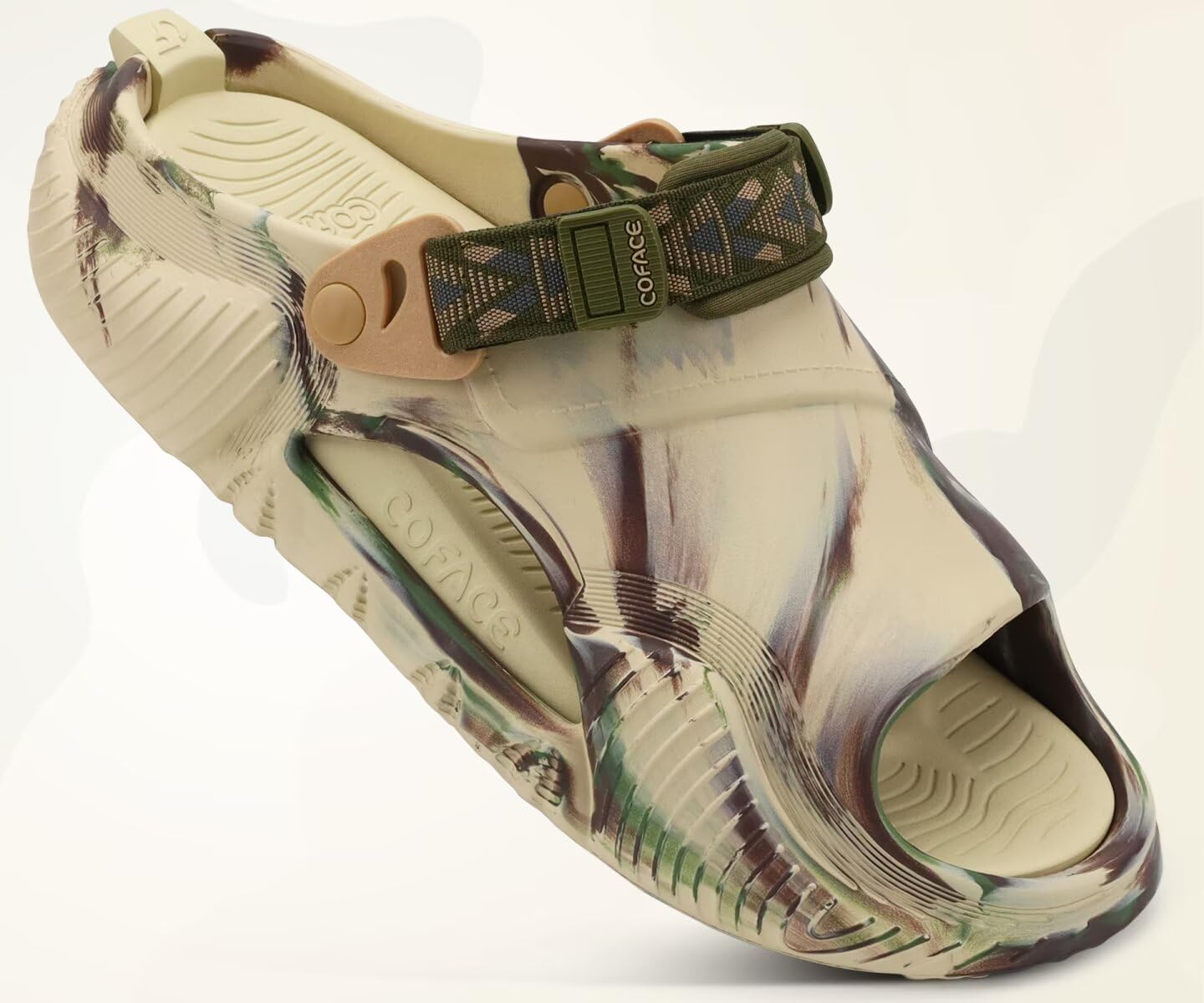 COFACE Męskie ortopedyczne sandały ulgowe Sabot Casual Plantar Size 40-48