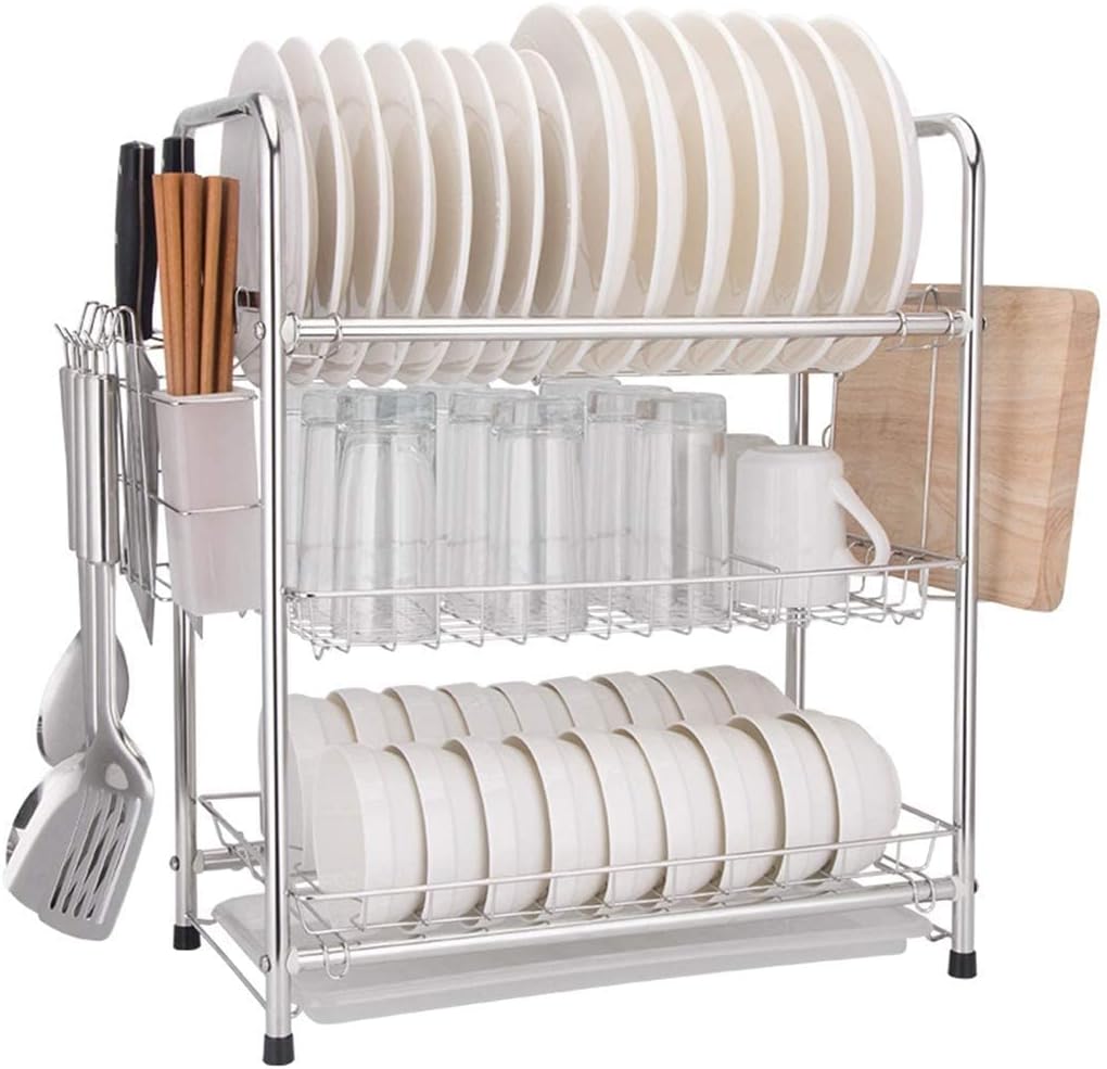 Dish Rack Kitchenware Multi-Function Dish Rack Kitchen Rack Drain Rack Cutlery Drying Rack Dish Rack