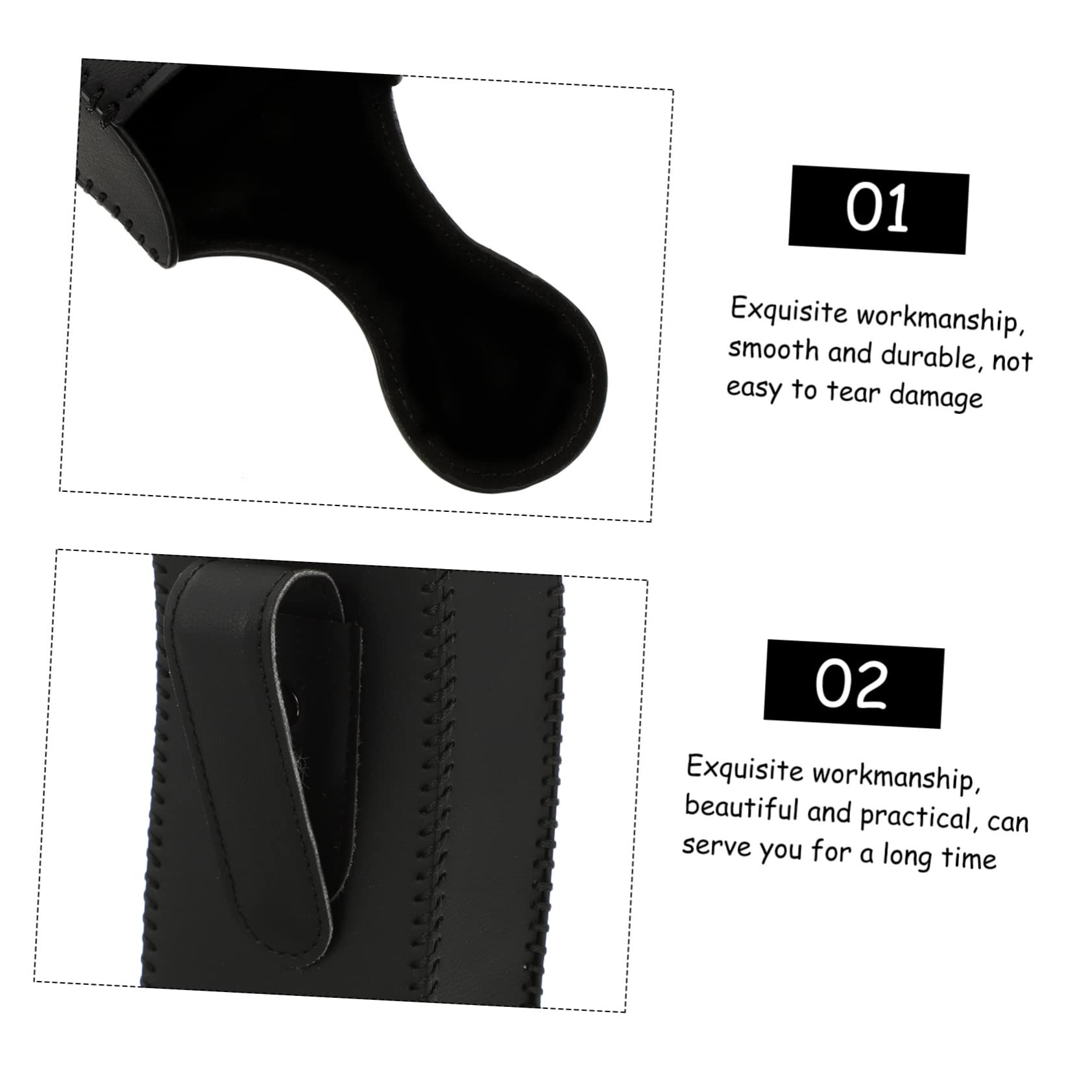 SOLUSTRE 3pezzi Porta Occhiali Da Sole Per Auto Scatola Pratica Da Montare Sul Parabrezza Con Design Elegante e Spazio Aggiuntivo Per Occhiali e Accessori Custodia Leggera e Versatile Per