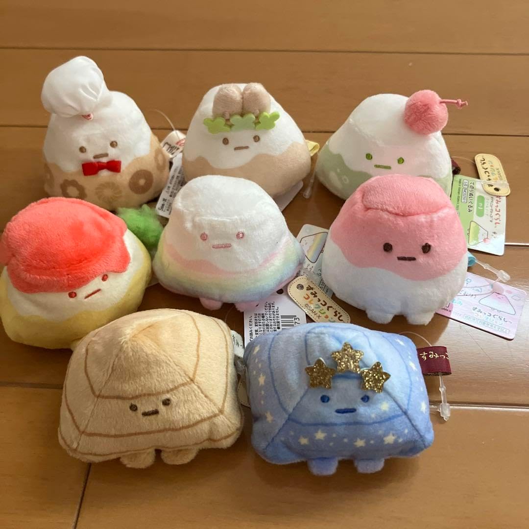 すみっコぐらし やまてのりぬいぐるみセット 金のやま赤ふじすなやま 初期 激レア すみっコぐらし やまてのりぬいぐるみセット 金のやま赤ふじすなやま