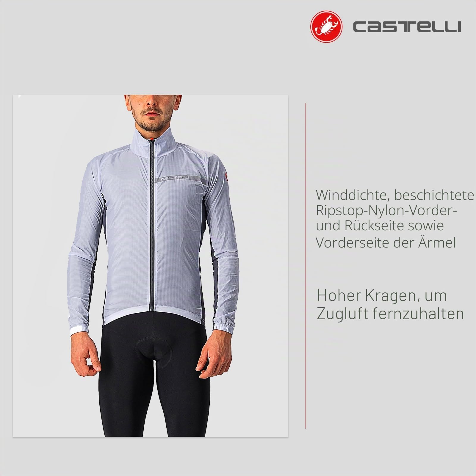 CASTELLI Herren Squadra Stretch Jkt Jacket (1er Pack)