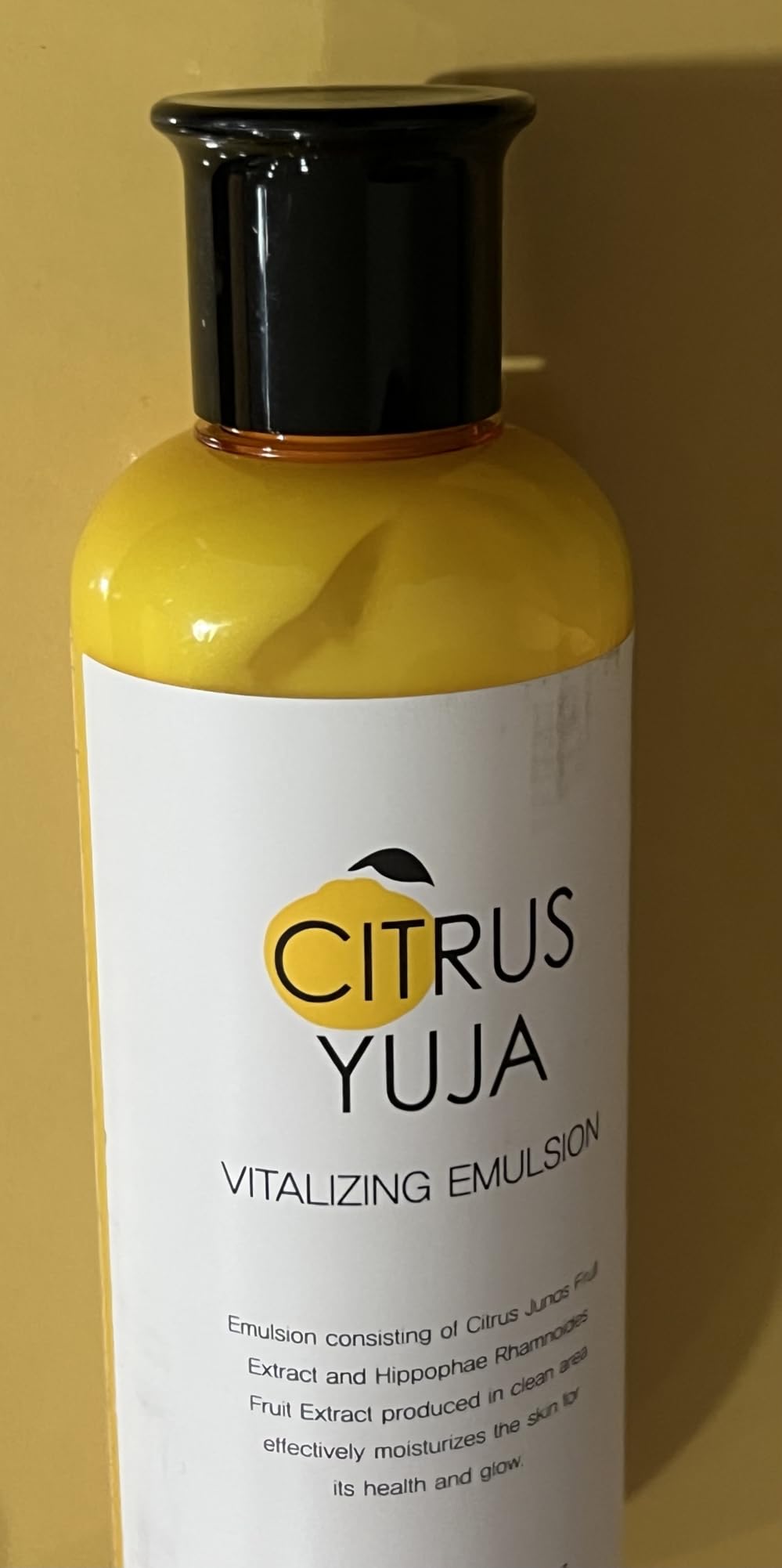 FARMSTAY Citrus Yuja Vitalizing Emulsion – Vitamin C Face Moisturizer for Dry & Sensitive Skin, Dark Spot Correcting, Deep Hydrating for Glowing Skin, Korean Skin care, for Women & Men, 9.46 fl. oz