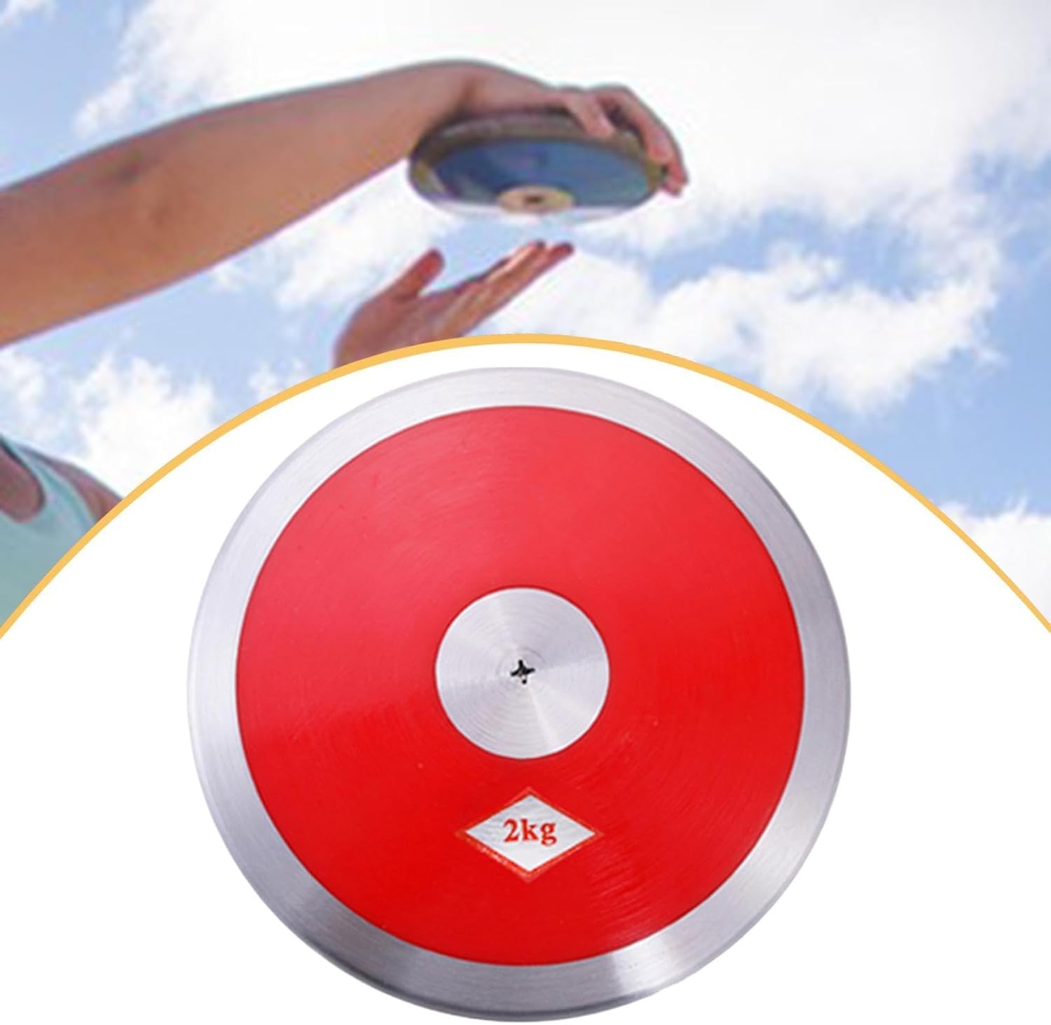 2kg Nylon Training Equipment and Field Equipment Sports Training for Park Summer Camp Exam Beach