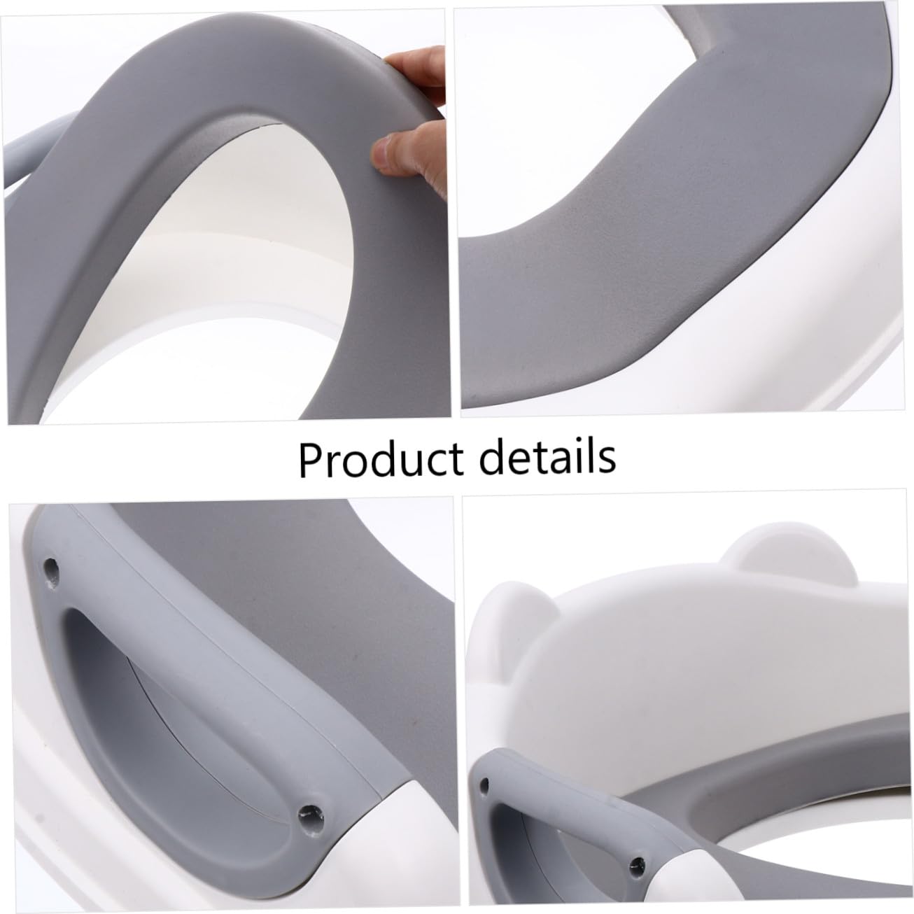 GARVALON 1pieza Asiento De Inodoro Para Niño Niña Cojín Pu Reductor De Wc Para Entrenamiento De Baño Diseño Para Niño Niña y Niñas Fácil De Limpiar y Antideslizante